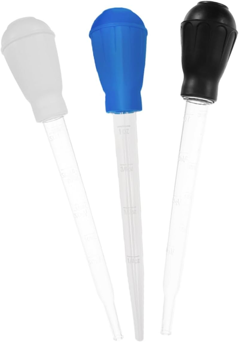 3Pcs Plant Saucer Water Absorber with 30Ml Plastic Suction Tubes Gardening Tool for Flower Pot Accessories Water Sucker Tray Set for Indoor and Outdoor image number 1