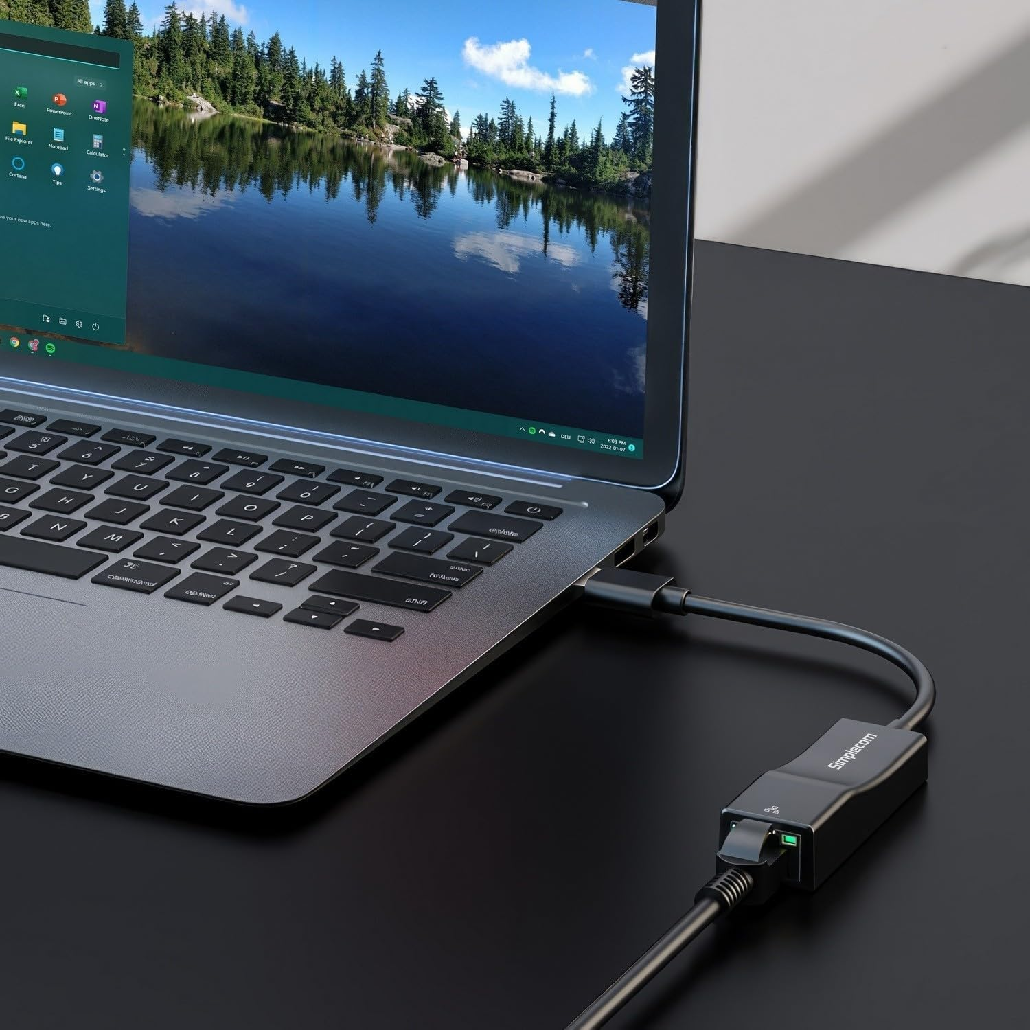 Simplecom NU302 Superspeed USB 3.0 to RJ45 Gigabit 1000Mbps Ethernet Network Adapter image number 1