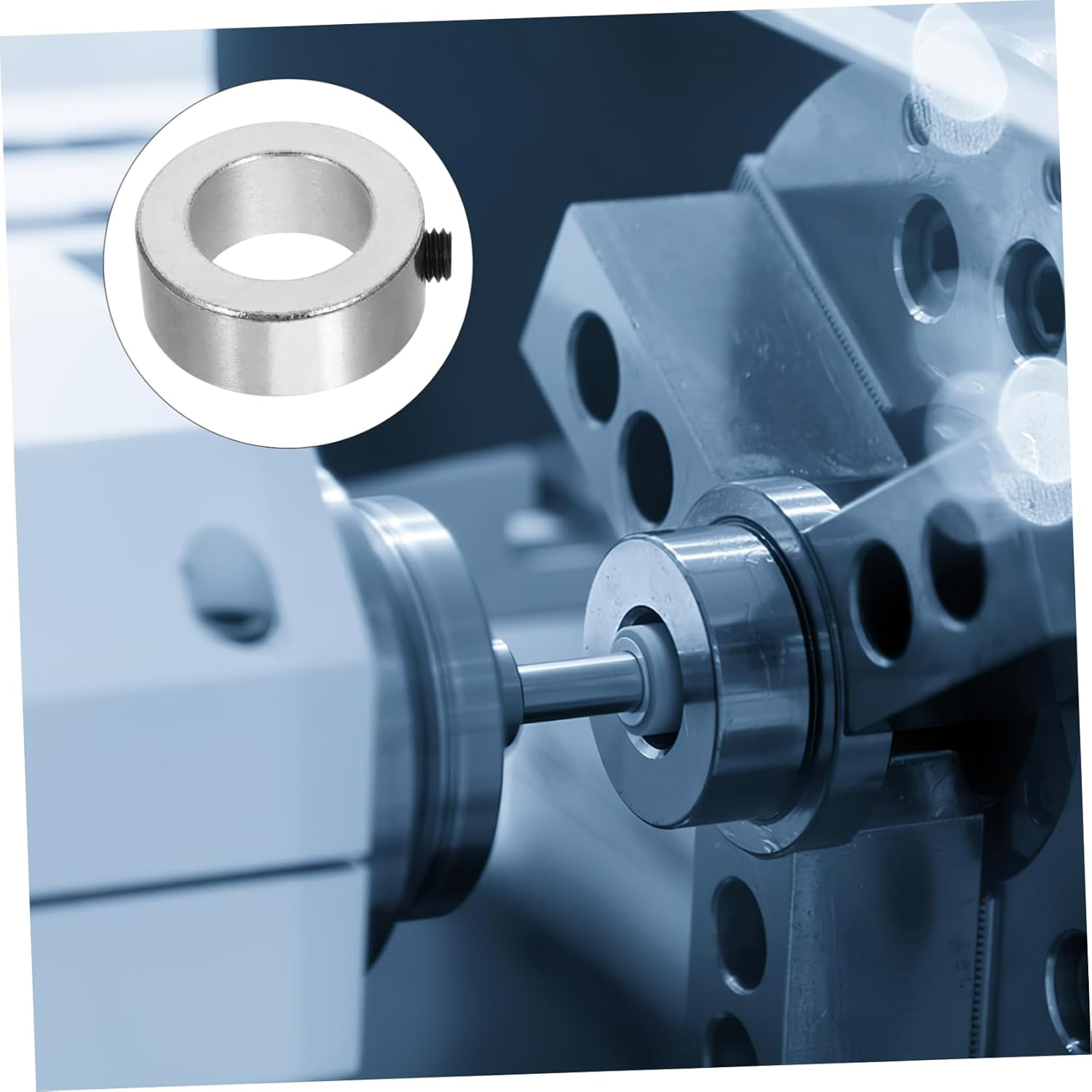 Axle Shaft Collar Heavy-Duty Carbon Steel Split Collar for Automotive and Machine Tools Easy Installation Support for Shaft Applications Gdtg image number 6