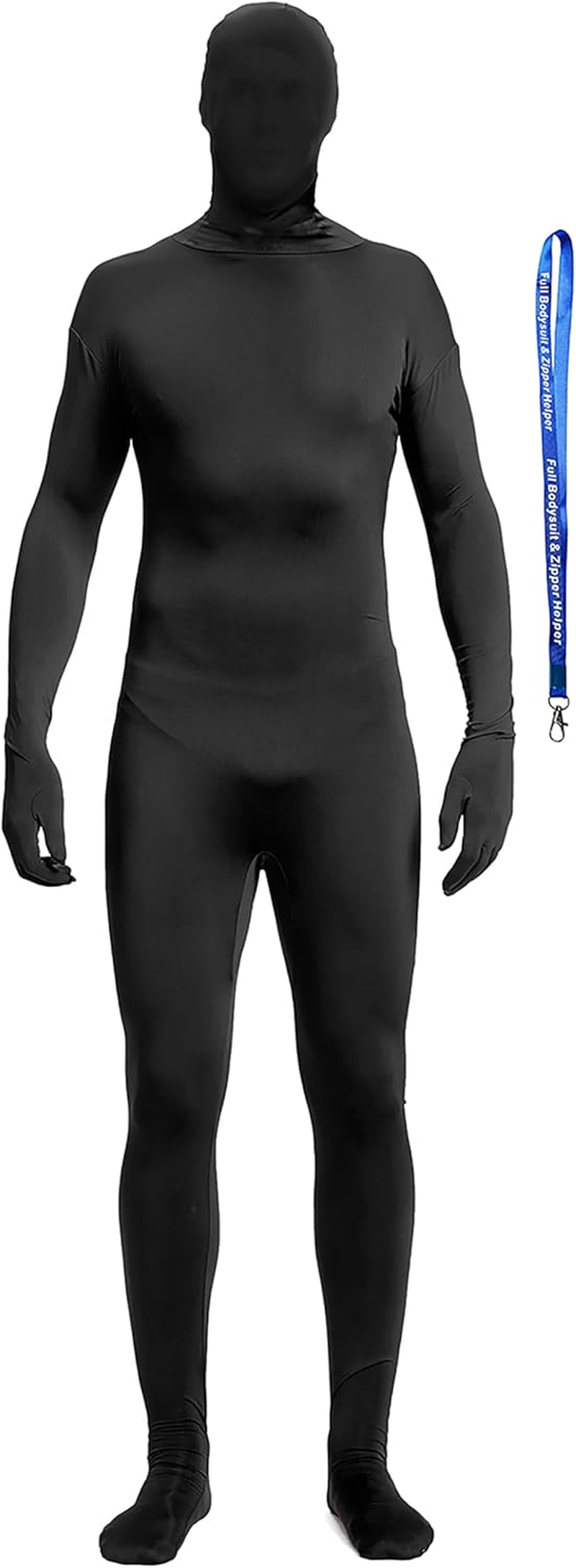 Full Bodysuit Unisex Spandex Stretch Adult Costume Zentai Disappearing Man Body Suit