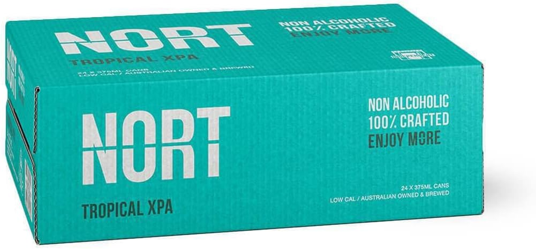 NORT Tropical XPA, Non Alcoholic Beer, 375Ml Case of 24 image number 1