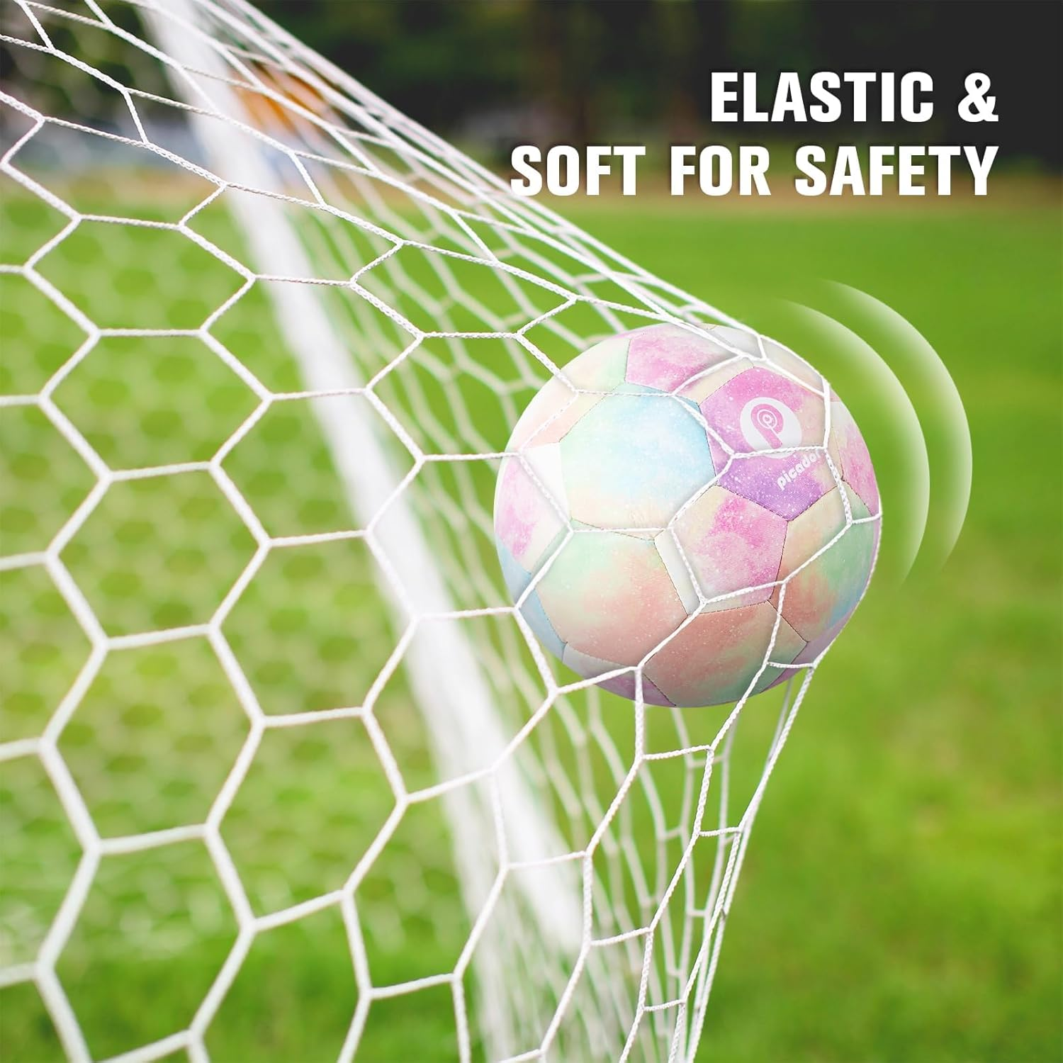 Soccer Ball Size 3 4,Sparkling Girls Pink Soccer Ball for 4-6-8 8-12 Kids Toddlers Children Indoor Outdoor Backyard Play Sport Ball