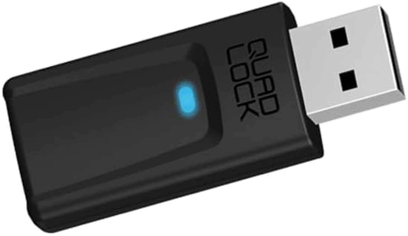 Quad Lock Wireless Car Adapter for Apple Carplay & Android Auto - Plug & Play USB for Cars with Wired Carplay/Android Auto image number 2