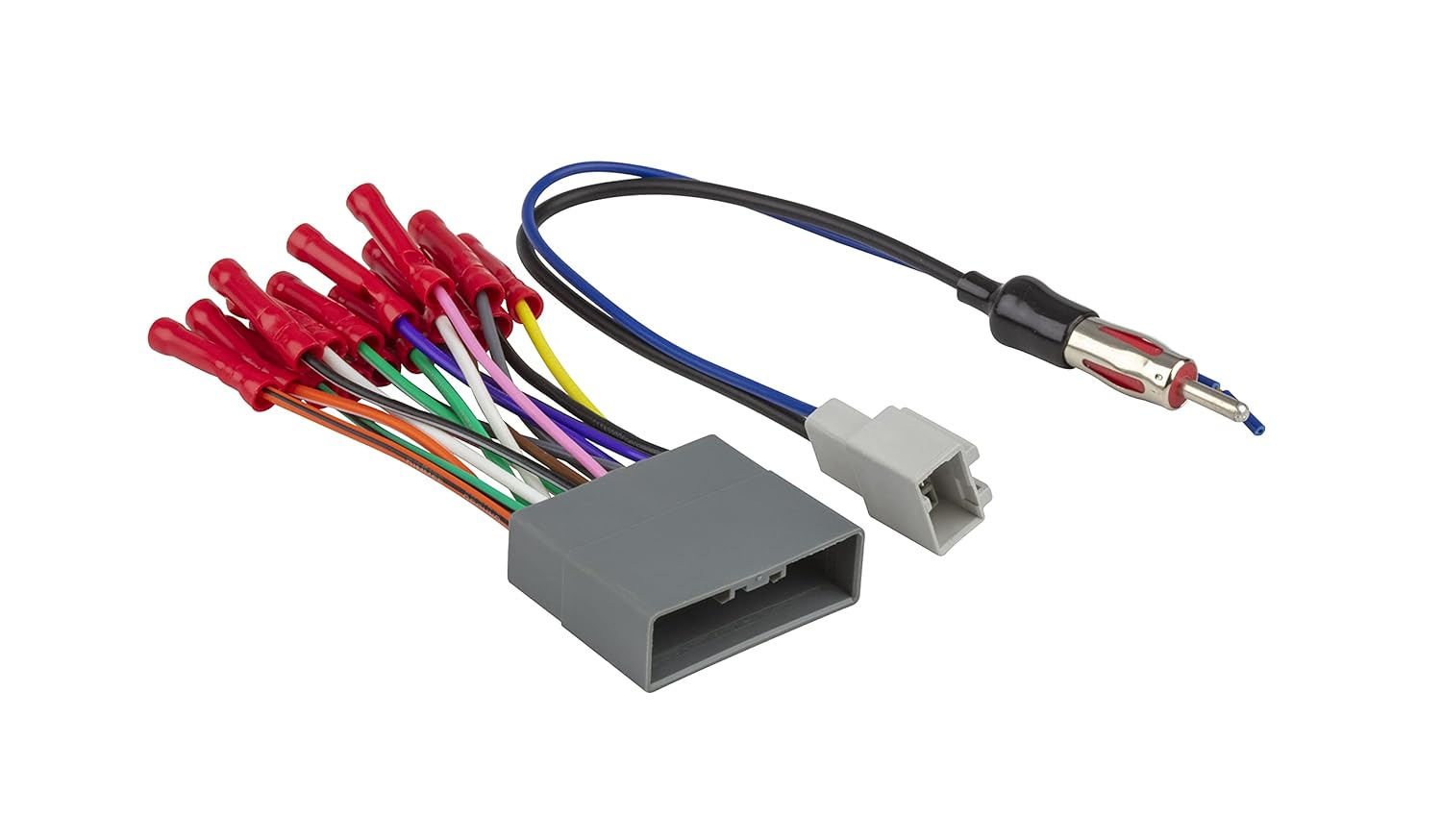 Scosche HA0AB Car Radio Wiring Harness and Antenna Adapter Compatible with Select 2006-14 Non-Factory Amplified Honda Vehicles - Aftermarket Stereo Receiver Wire Kit - See Fit Guide to Verify Vehicle image number 6