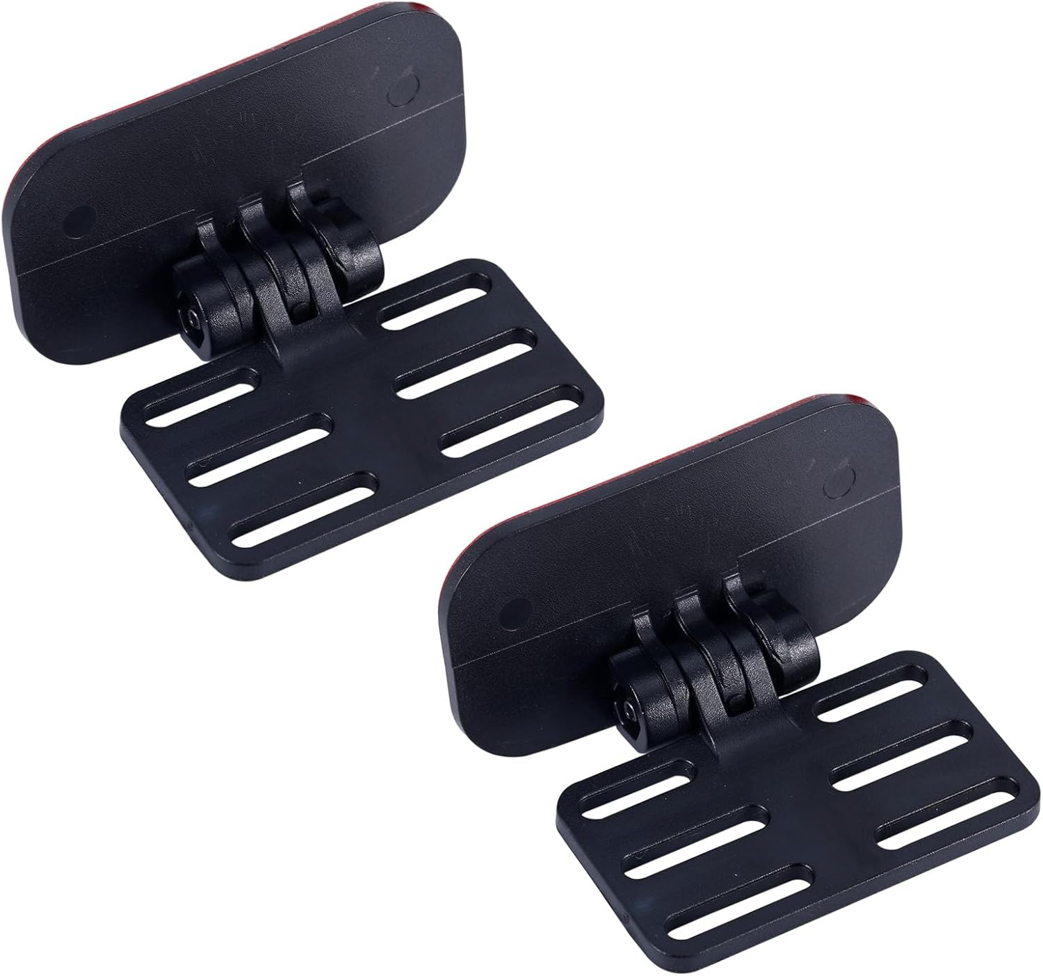 2Pcs Rear Camera Holder, Adhesive Backup Camera Mount Dash Cam Mirror Mount Rear View Camera Bracket Reverse Camera Holder Rear Window Bracket, Easy to Install image number 4