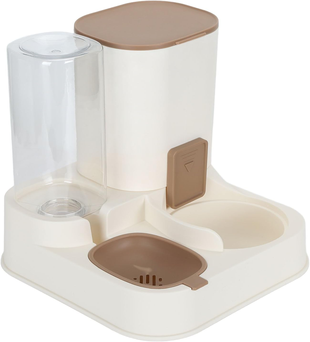 Pet Feeder and Water Dispenser, 2 in 1 Automatic Pet Waterer with Large Capacity Food Dispenser, Detachable, Easy to Clean, for Small to Large Pets image number 2