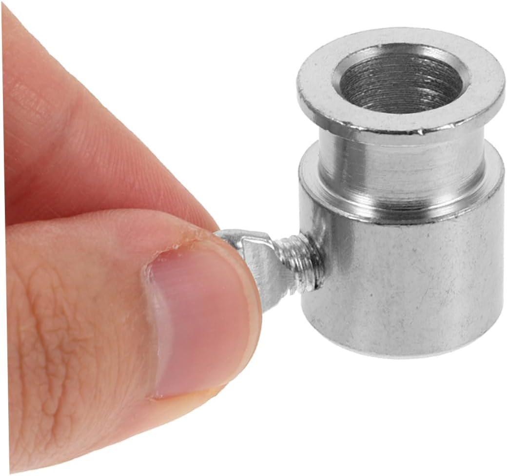 Milisten 2Pcs Outdoor Rotisserie Spit Rod Rack Grilling Rod Stopper Metal Grilling Bolt for Barbecue Grill Accessories for Spit Balance Fixator Use image number 2