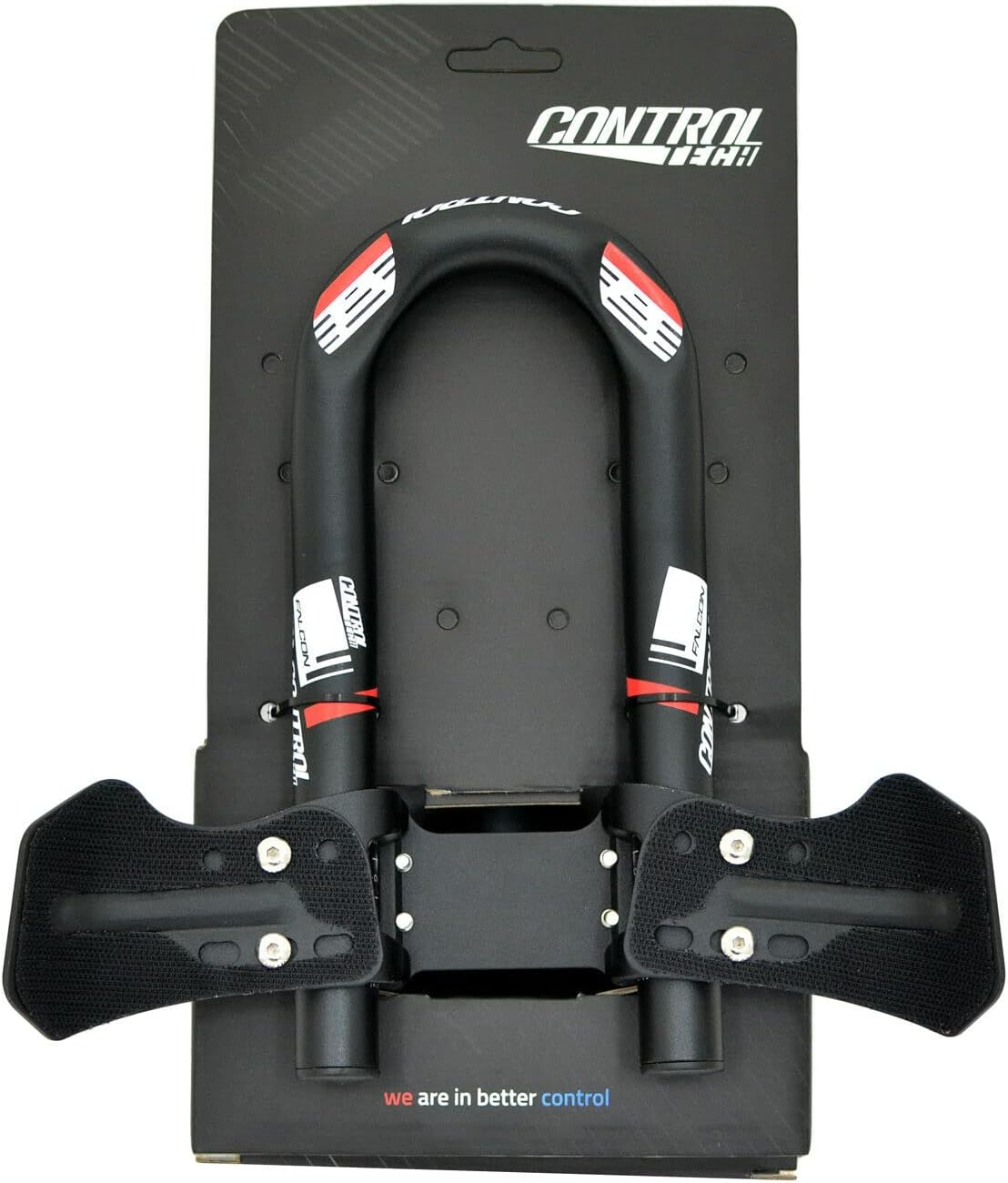 Controltech TTH-14-S Falcon Mini Clip-On (Stem Mounted) Aerobar for Triathlon, CH2539 image number 4