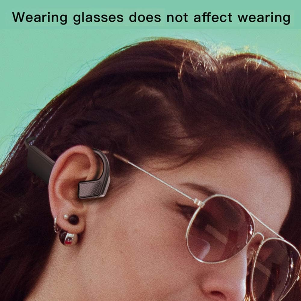 Zolyet Conduction Phones Open-Ear Wirel Conduction Phones R Sport Fitn Driving Ycling Black image number 4
