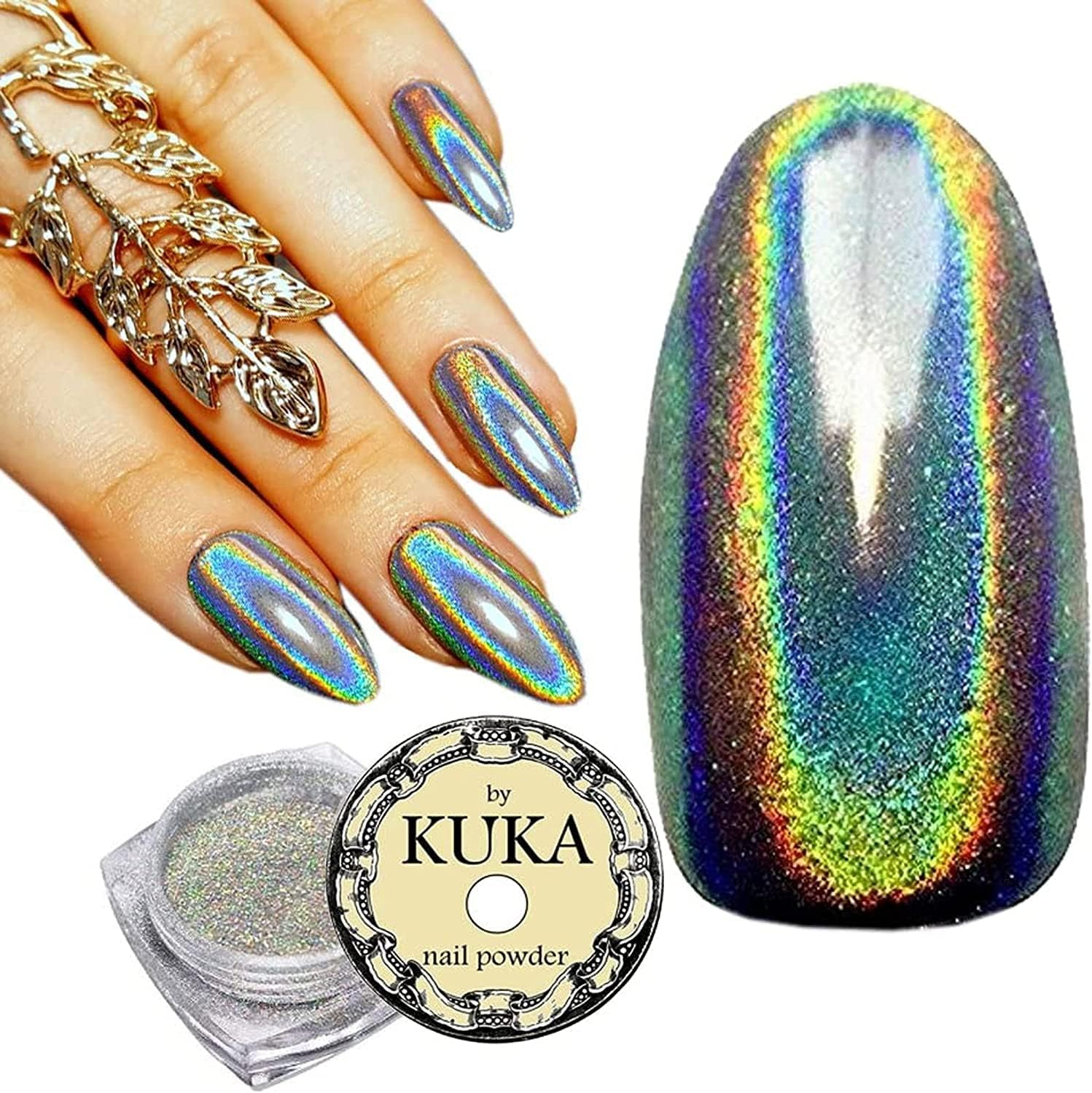 KUKA Holographic Nail Powder image number 2