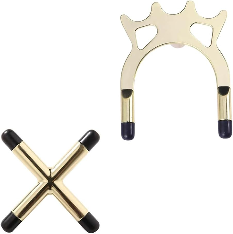 2 PCS Pool Stick Holder,Cue Cross,Pool Table Supplies,Billiard Cue Rack Bracket,Rod Head Holder Accessories,For Snooker, Game, Competition image number 5