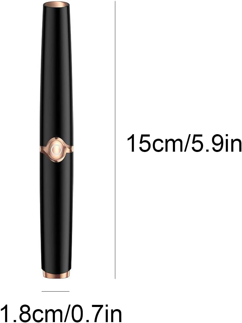 Heated Eyelash Curler for Women with Built-In Comb, USB Rechargeable 2 in 1 Clip-Type Eyelash Curler 3 Temperature Modes image number 3