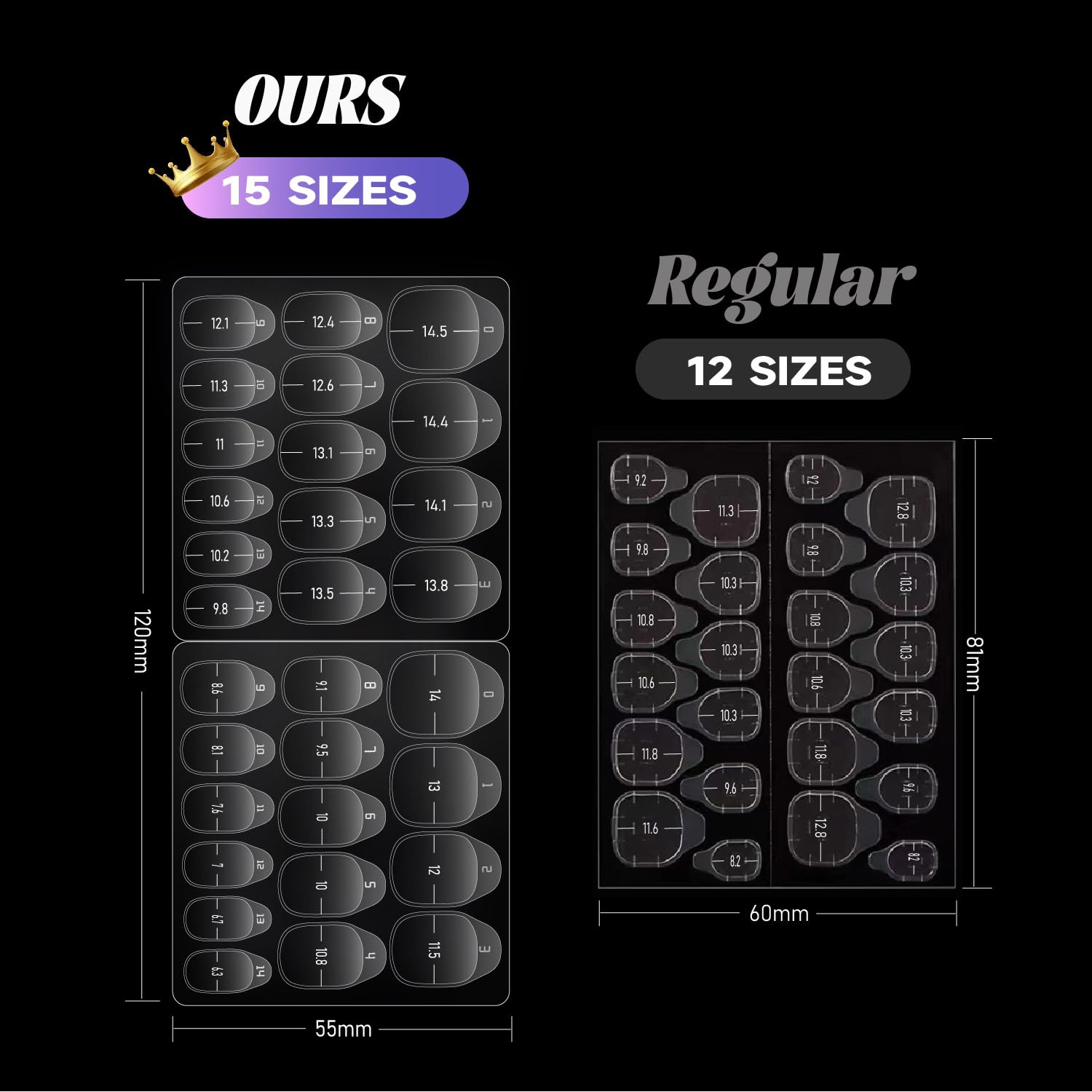 Jolly Snaps 2025Upgrade High Level of Nail Adhesive Tab with 600Pcs Nail Glue Stickers, Watertight and Elongated Design Fits Most Nail Bed for Gluing Press on Nail,Perfect for Long Nails image number 5