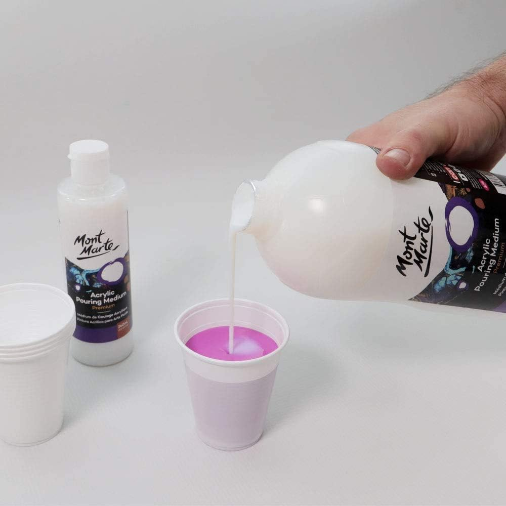 Mont Marte Premium Acrylic Pouring Medium 1 Litre