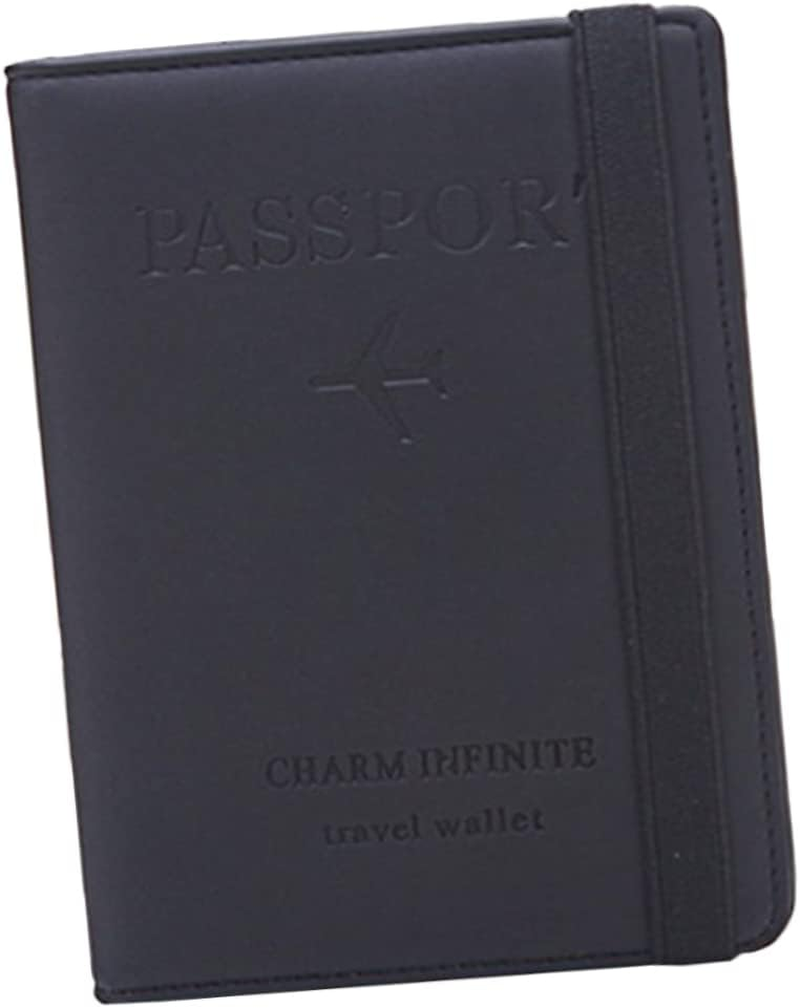 BUTIFULSIC Leather RFID Passport Wallet Women'S Handbag Rfid-Blocking Case Multi-Purpose Storage Bag Id Holder Credit Card Pocket for Friends