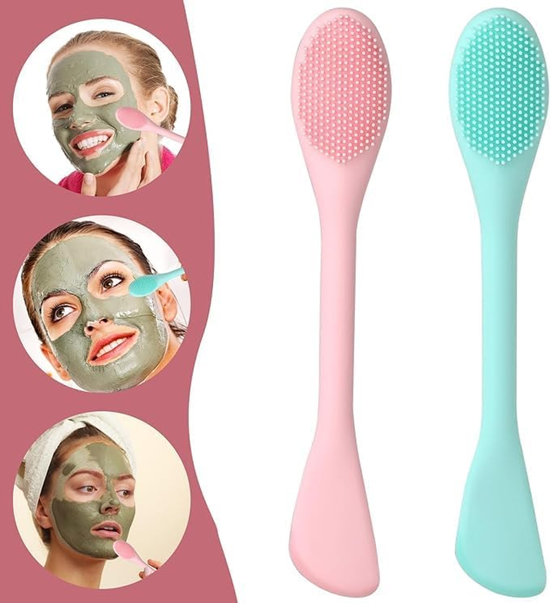 2-In-1 Cat Paw Silicone Face Scrubber, 3Pcs Face Masks Skincare Brush, Facial Cleansing Brush Set, Silicone Face Cleaning Brush Set image number 6