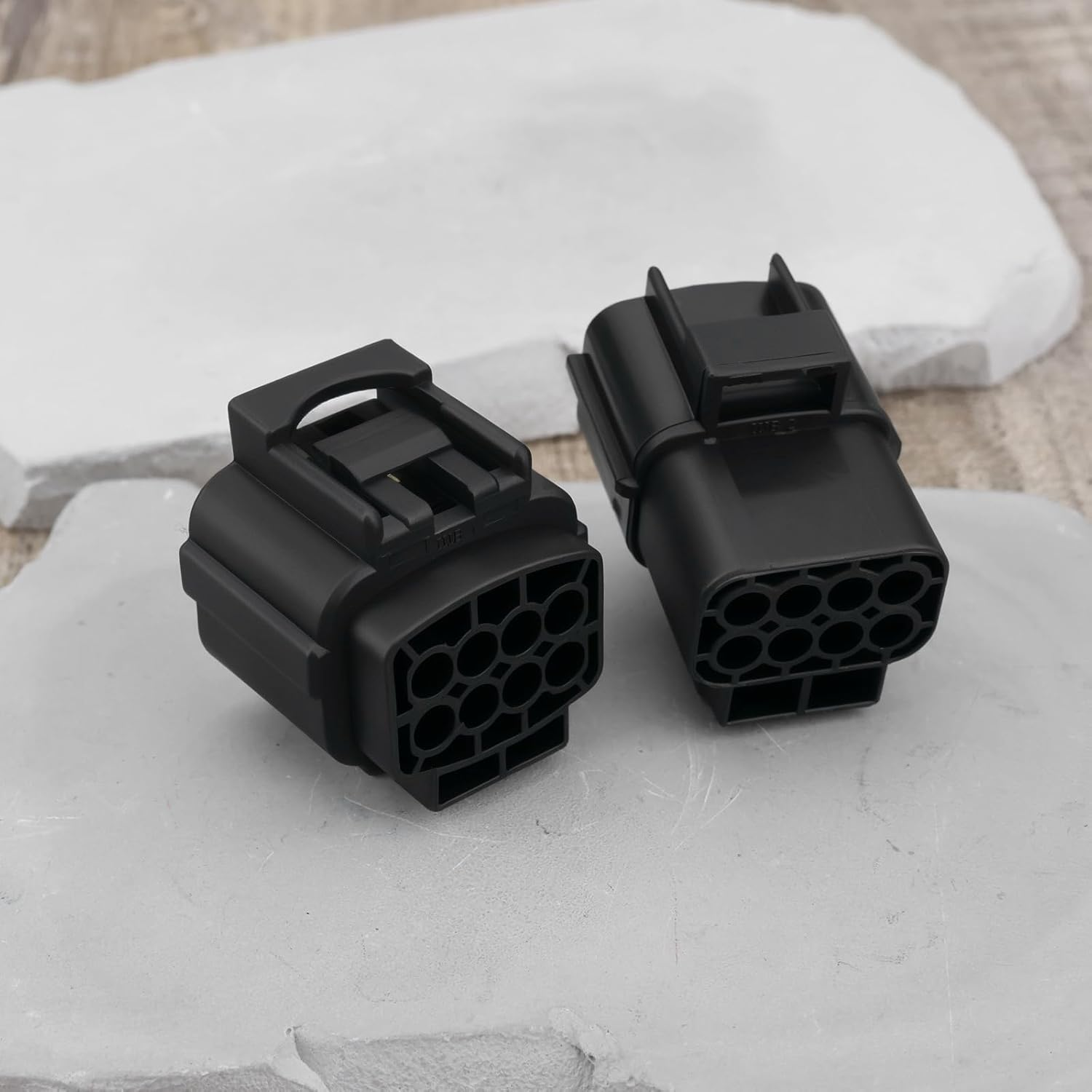 SING F LTD 2 Sets of 8 Pin Waterproof Electrical Connector Plug Kit 1.8MM AWG Connector Terminal Set for Motorcycle Scooter Car Truck Quad ATV UTV image number 6