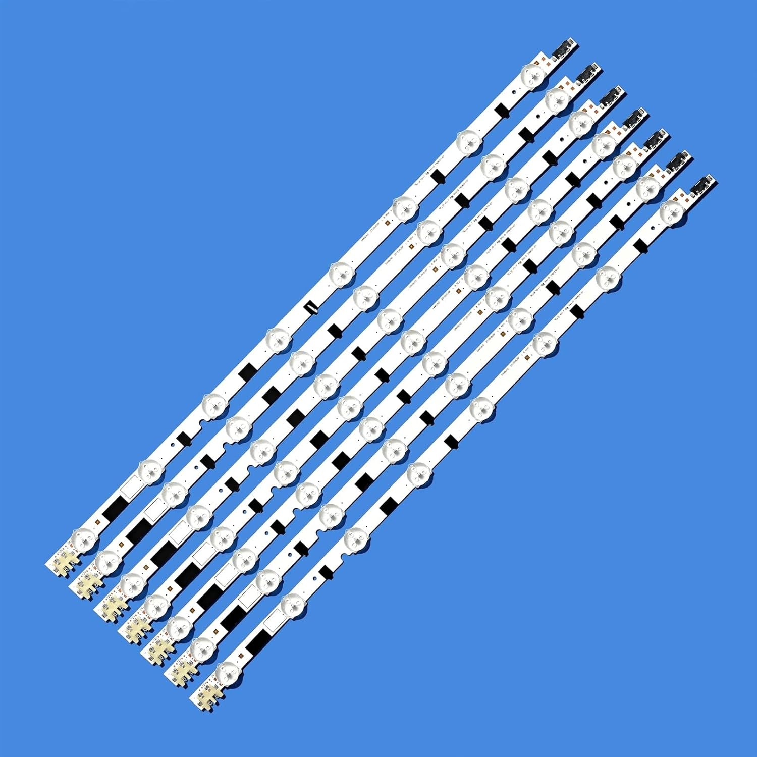 ALMVIS 14Pcs LED Backlight Strip Fit for Samsung UE39F5000AK UE39F5000AW UE39F5300 UE395500AK UE39F5030AK BN96-25302A 25303A 27896A 27897A LED TV Light image number 2