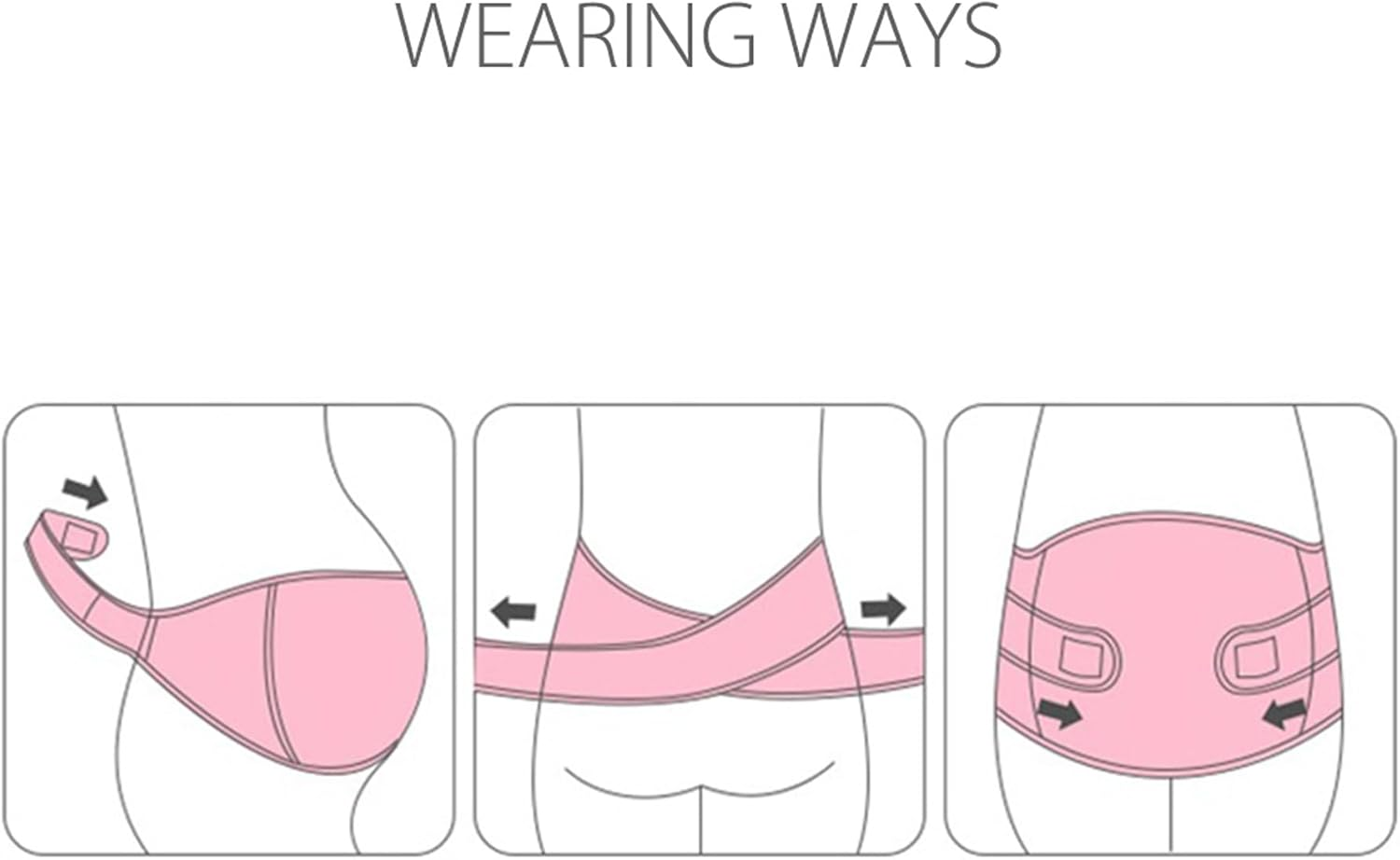 Dress Cici Waist Trainer Slimming Shapewear Belly Band - Maternity Belly Control & Stomach Flattening - Apricot image number 5