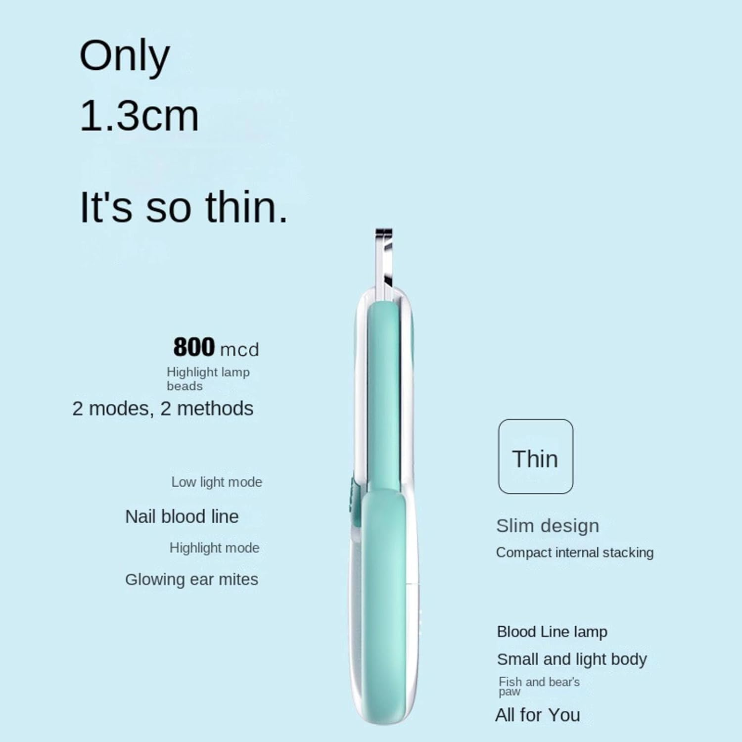 Dog Nail Clipper Professional Pet Grooming Trimmer Dog Nail Clippers for Large Dogs Cat Nail Clipper with Dog Nail File Safety Lock to Prevent over Cutting, 10.5X6.2X1.5Cm/293(J) - A1 image number 2