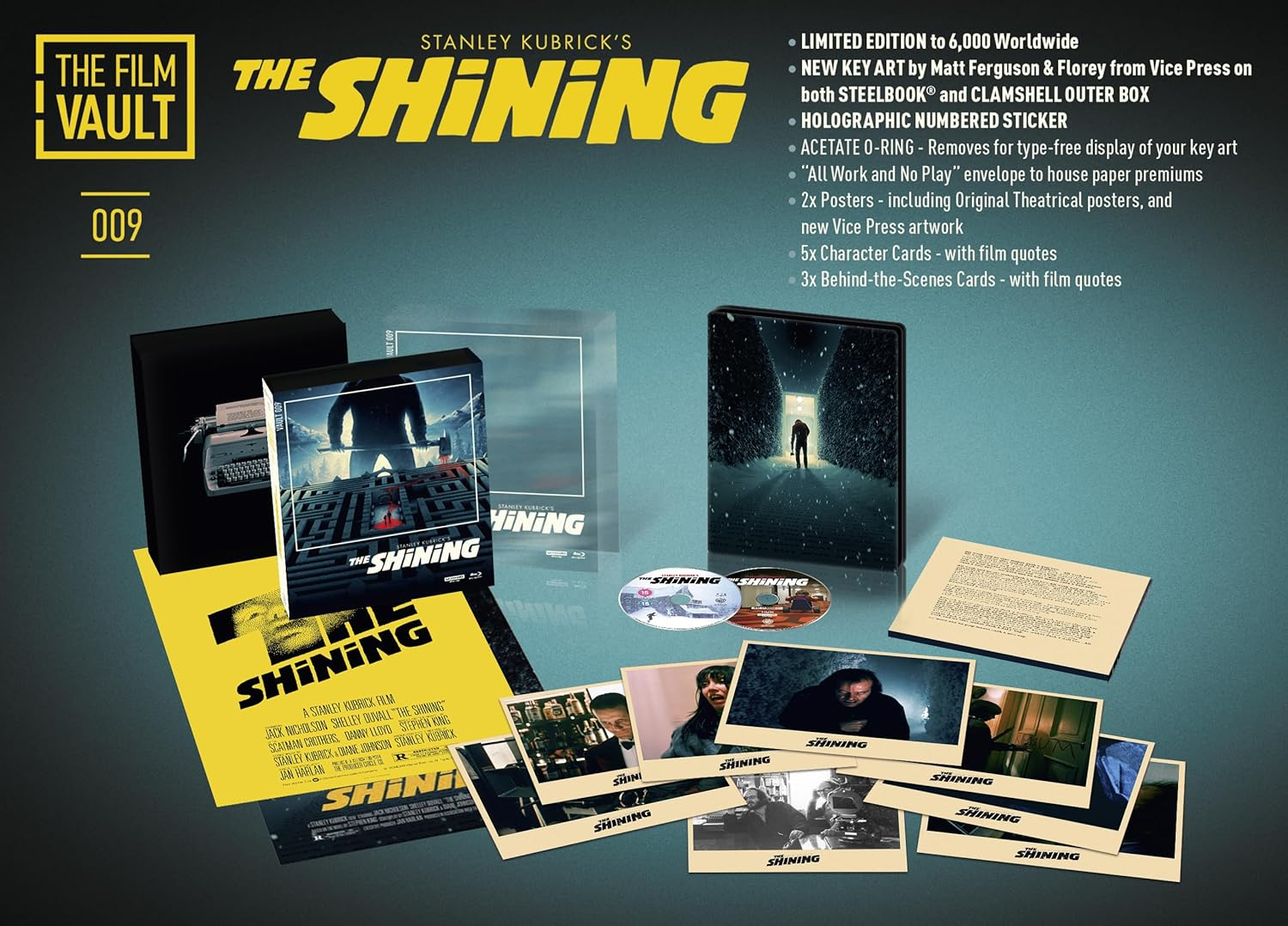 The Film Vault Wave 3: the Shining Special Edition [4K Ultra HD] [1980]