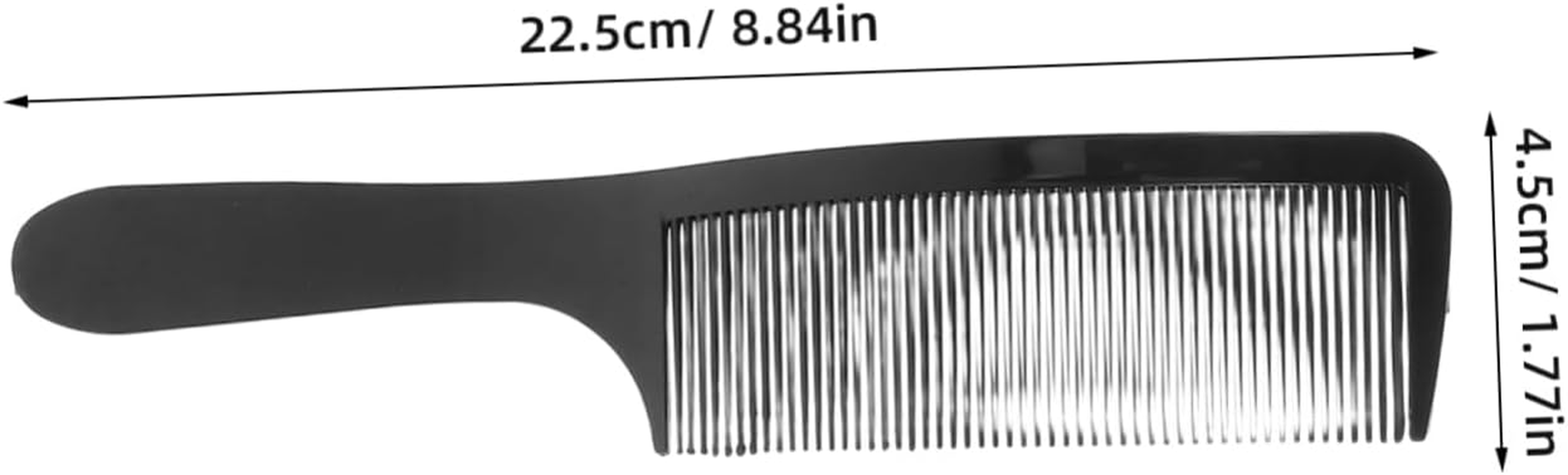 GANAZONO 2Pcs Men'S Hair Styling Tool Barber Comb for Black Men Curved Cutting Comb Hairdressing Supplies image number 1