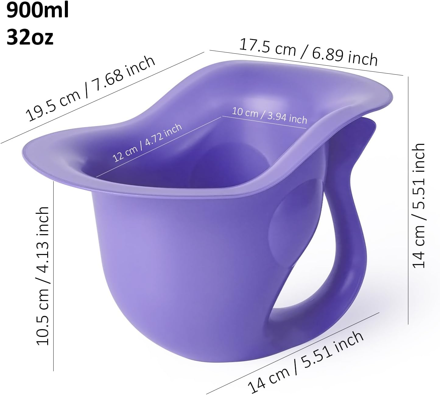 Newborn Baby Potty- the Diaper-Free Solution for Indoor & Outdoor Elimination Communication; Cute Fish Design (Orange) - Blue image number 3