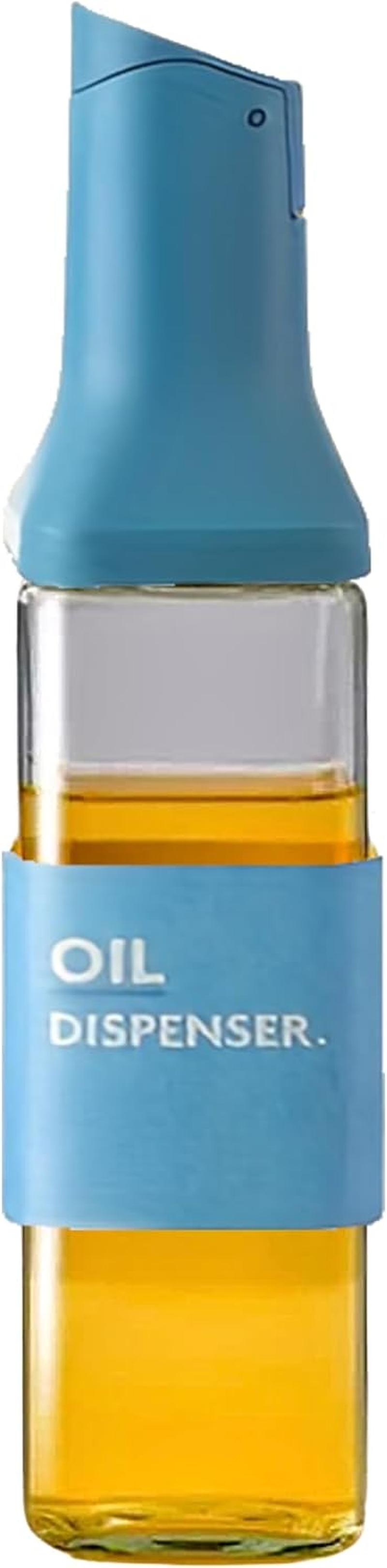 Oil Dispenser Bottle - 500Ml Auto-Flip Olive Oil Dispenser with Precision Spout for Easy Pouring, Leakproof Design for Cooking Oils, Vinegar, and Soy Sauce - Easy to Clean & Multi-Use (Yellow) - Dark Grey image number 5