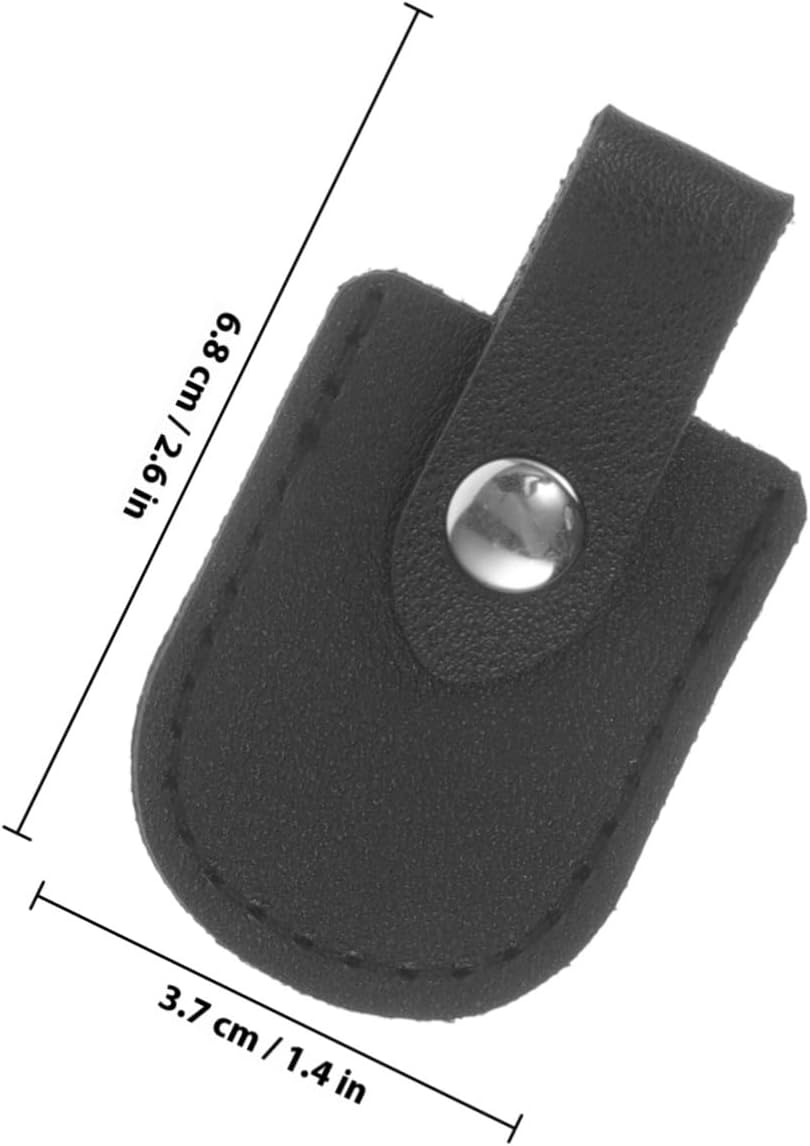 CLISPEED PU Nail Scissor Cover Sleeve Protective Holder for Cuticle Scissors Manicure Pedicure Tool Storage Pouch Scratch Dirt Bump Resistant Fit Idea image number 3