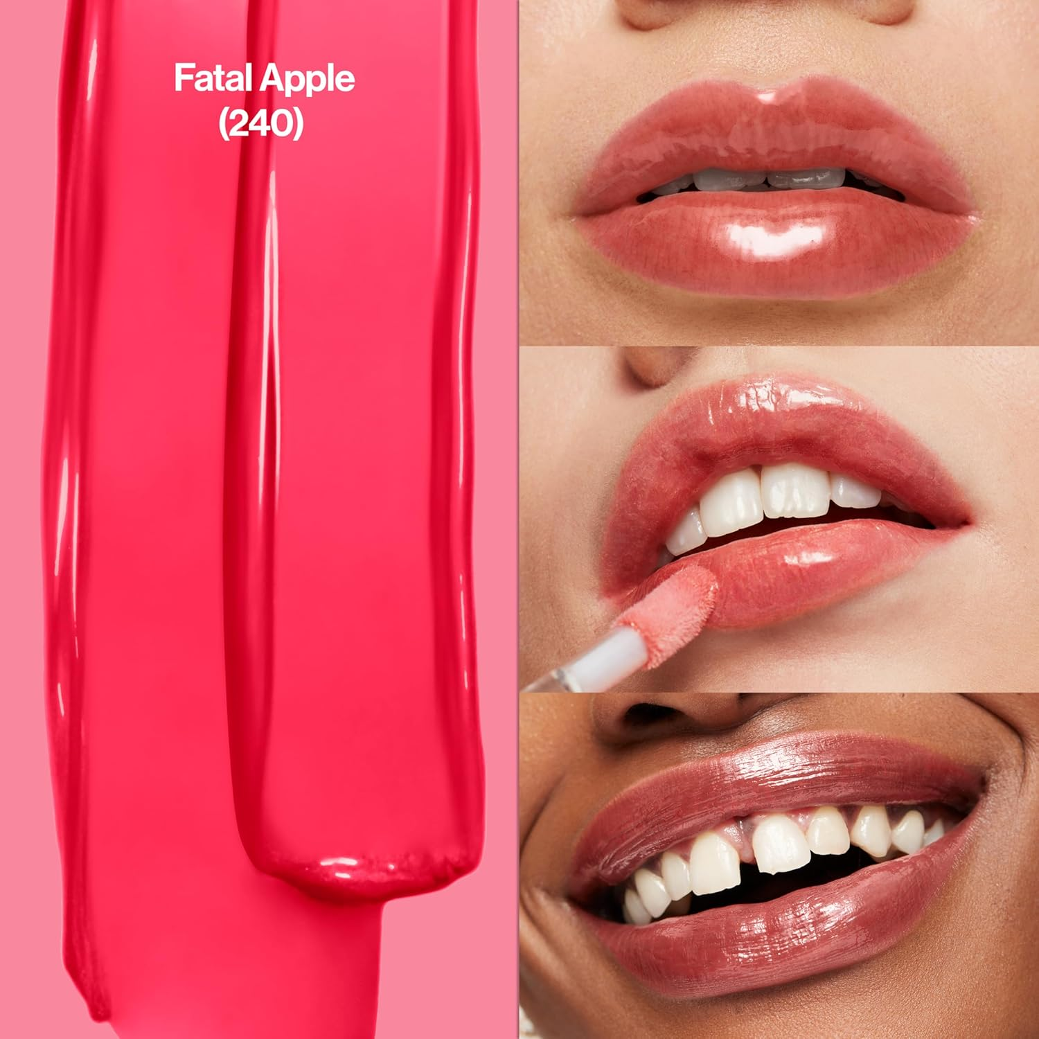 Revlon Super Lustrous Lip Gloss, Fatal Apple image number 6