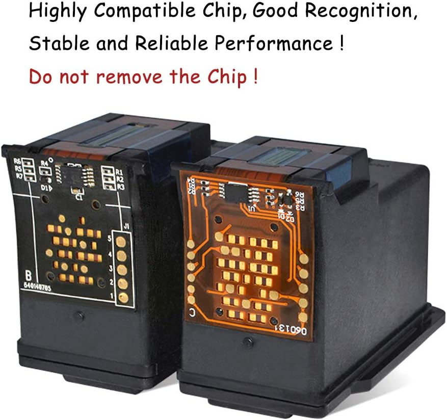 Compatible for Canon PG-645XL CL-646XL Ink Cartridges MG2460 MG2560S MG2960 MG3060 MX496 TS3160 TS3360 TS3460 TR4560 TR4665 Printer Combo Pack 1 Black 1 Tri-Color image number 1