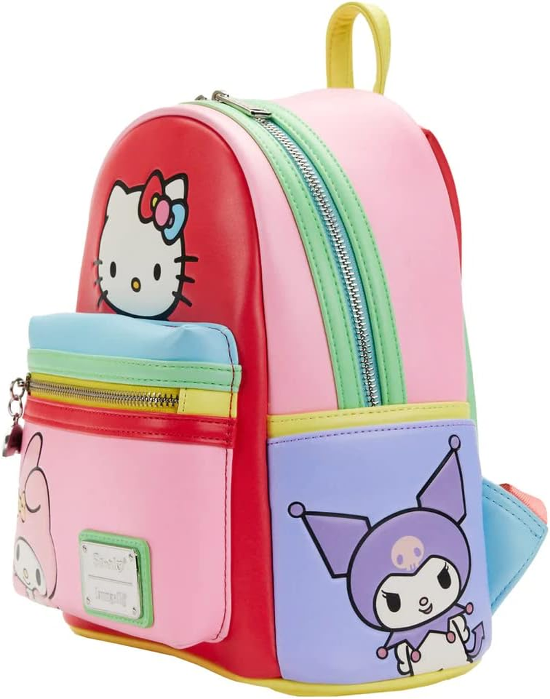Loungefly - Hello Kitty - Hello Kitty and Friends Color Block Mini Backpack image number 2