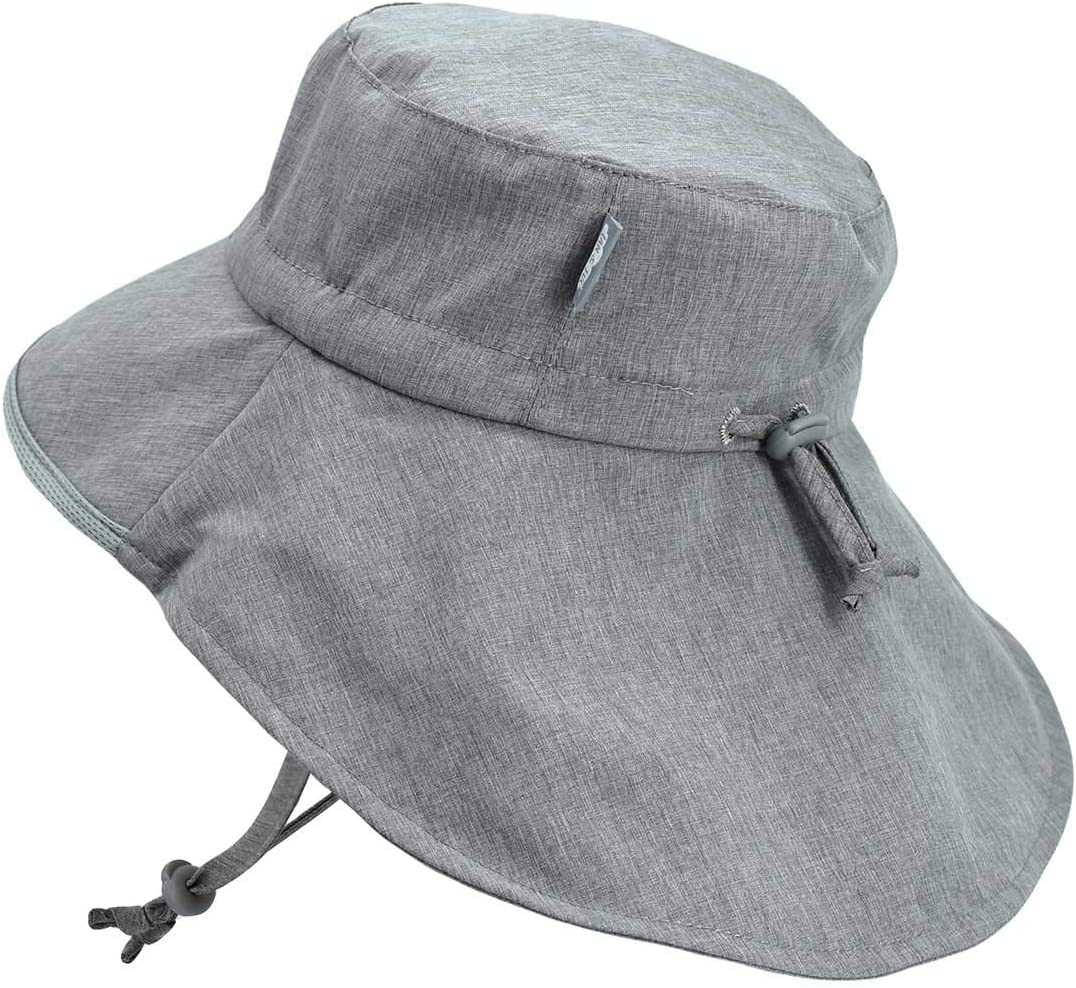 JAN & JUL Grow-With-Me Aqua-Dry Xplorer Sun-Hat for Baby, Toddler and Kids