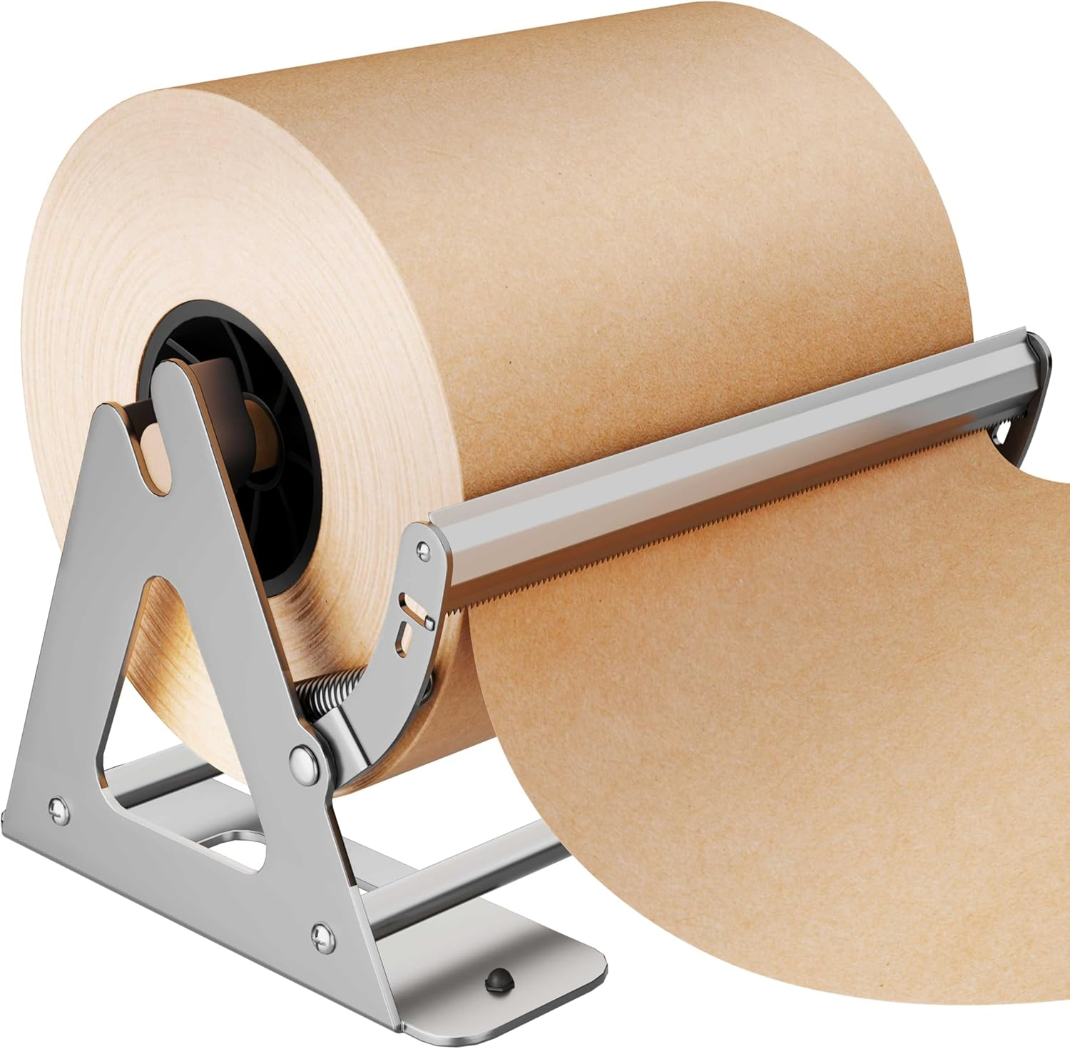 Paper Roll Dispenser and Cutter - Heavy Duty Kraft, Freezer, and Butcher Paper Dispenser - Non Slip and Wall Mountable (12 Inches)(Up to 1000Ft Rolls) image number 4