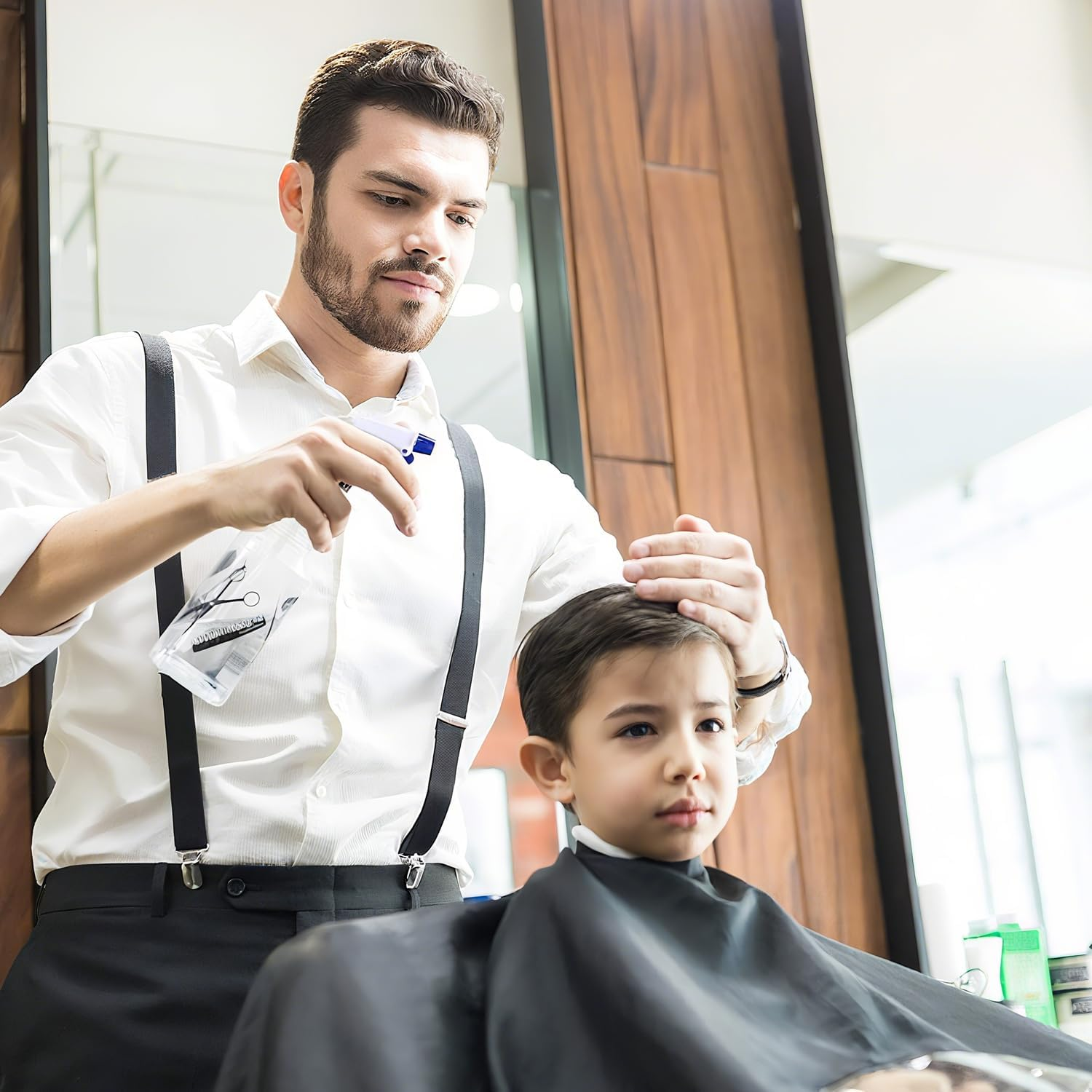 Xinghonyac 8 Pcs Trigger Sprayer Replacement Nozzles, Plastic Spray Bottle Nozzle, Adjustable Water Bottle Spray Trigger for Standard 28/400 Neck Bottle (Blue White) image number 4