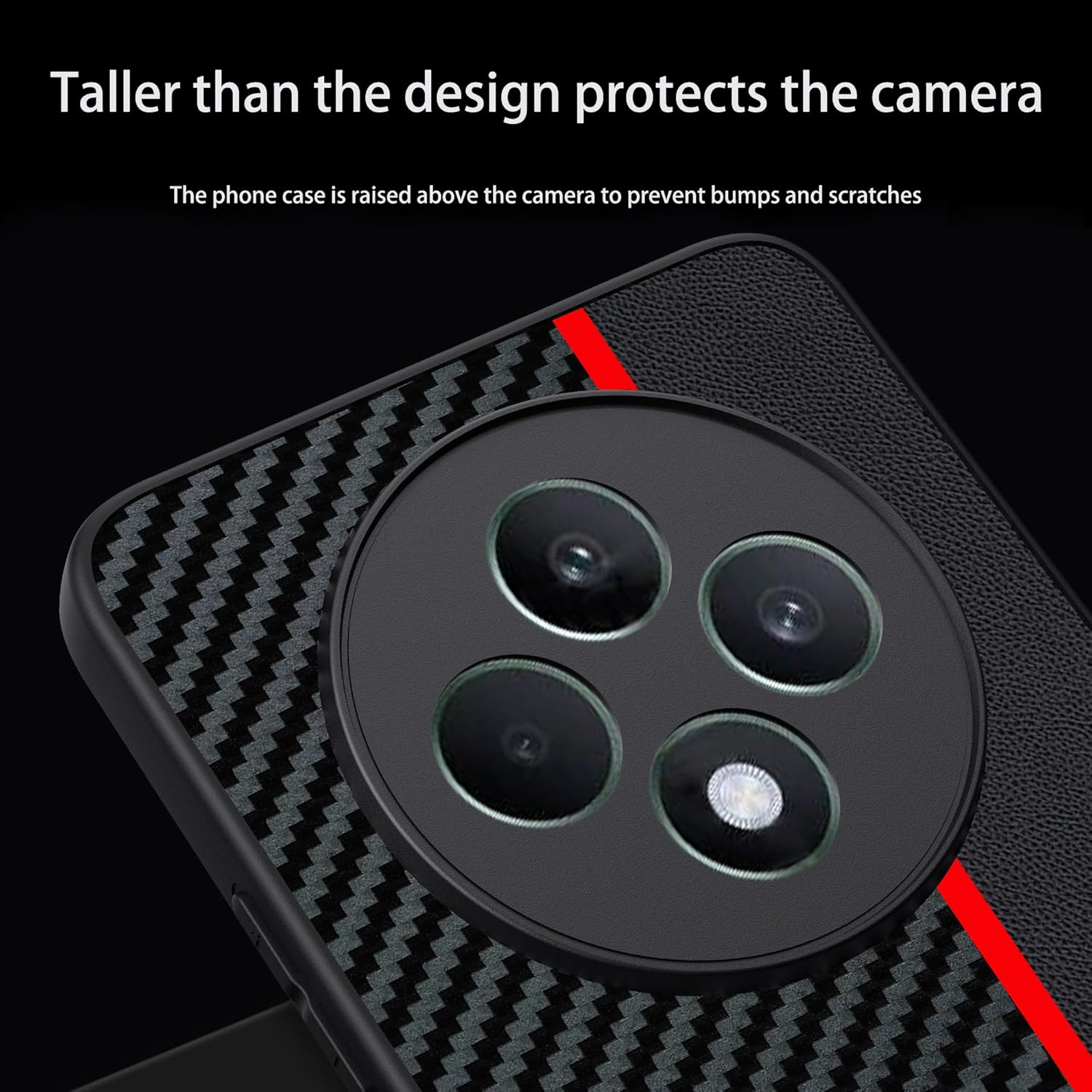 FDHYFGDY Protective Case for Oppo Reno 12 F/FS 5G Camera Protection, Shockproof, Scratch-Resistant Mobile Phone Case image number 4