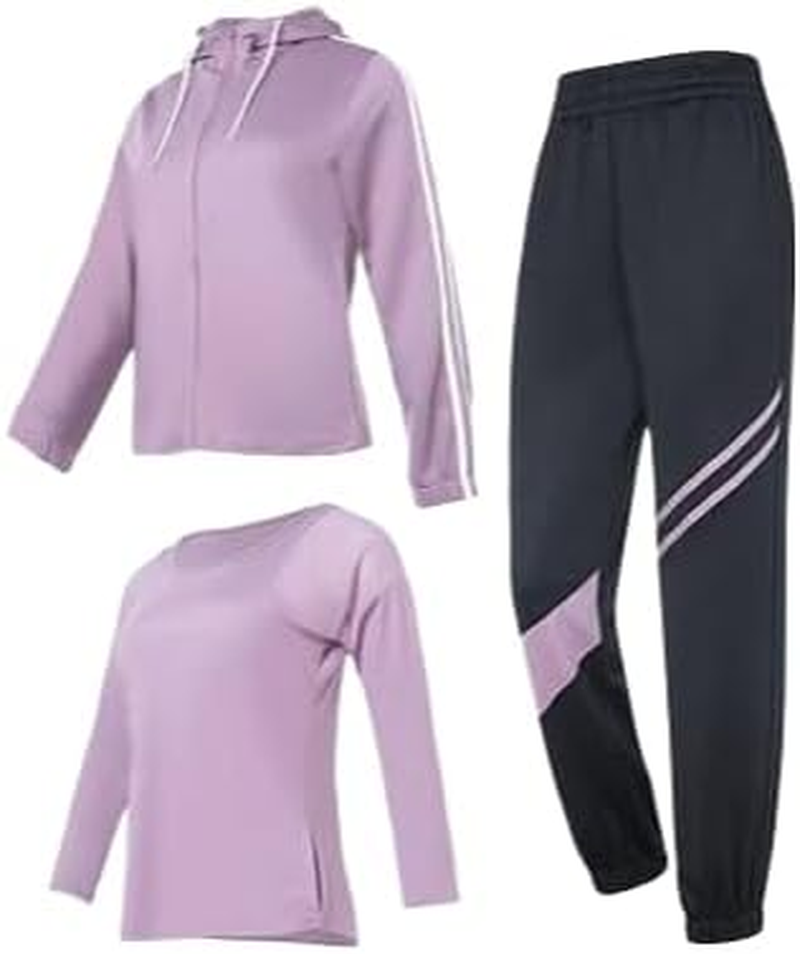Running Athletic Clothes Yoga Outfits Activewear Sportswear Fitness Women Jogging Tracksuits Suits Workout image number 5