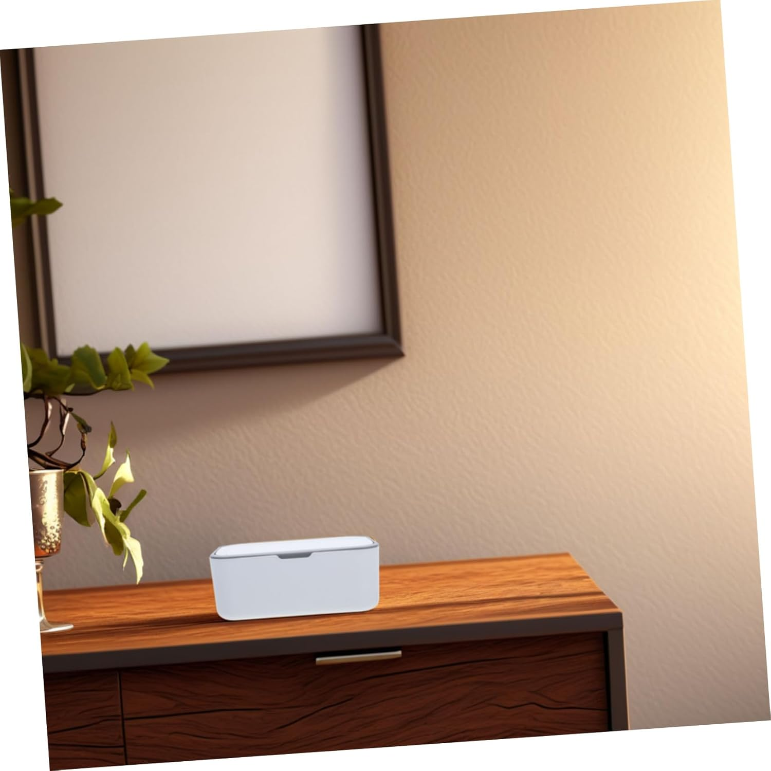 Facial Tissue Dispenser Box Modern Design Farmhouse Style Tissue Box Cover Wipe Maintenance