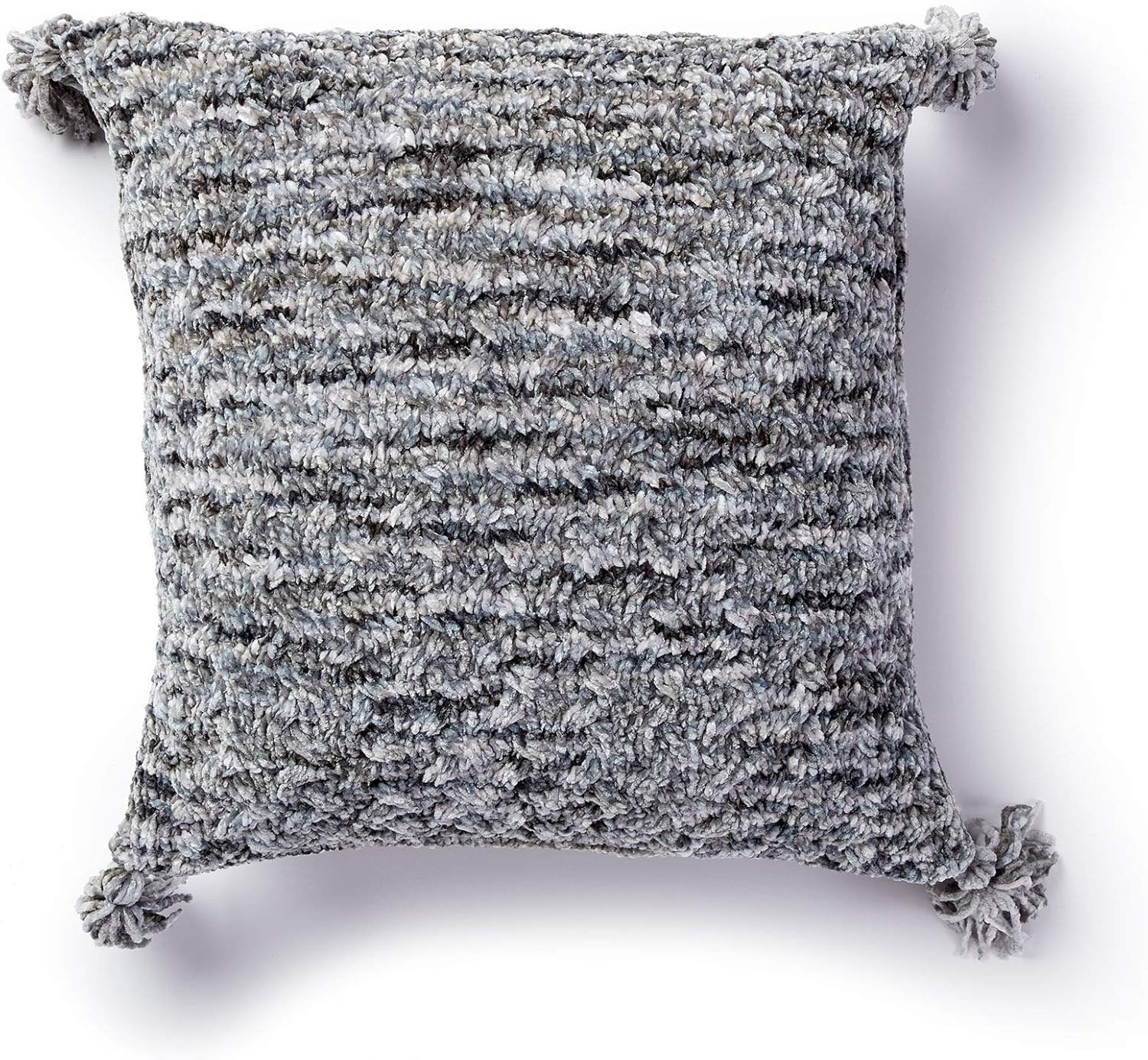 Bernat Crushed Velvet Yarn, Taupe image number 4