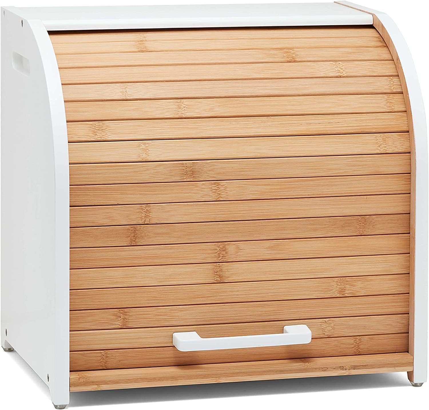 Homefully&trade; Double Layer Bread Box with Built-In Chopping Board | Extra-Large Storage for 4 Loaves | Keeps Bread Fresher & Kitchens Tidy | Australian Brand