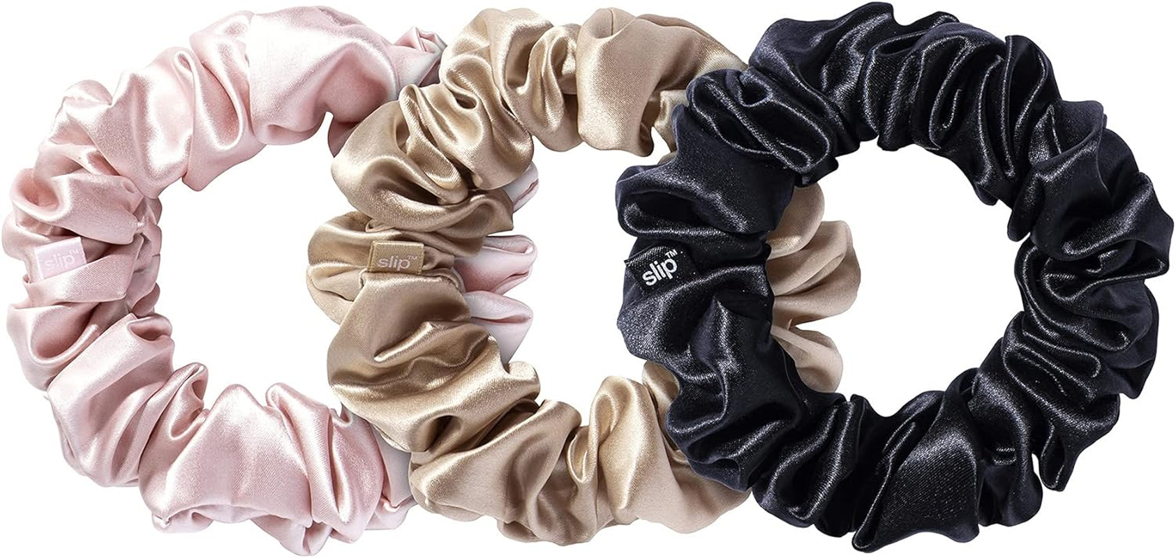 SLIP Pure Silk Scrunchies, 3 Count image number 7