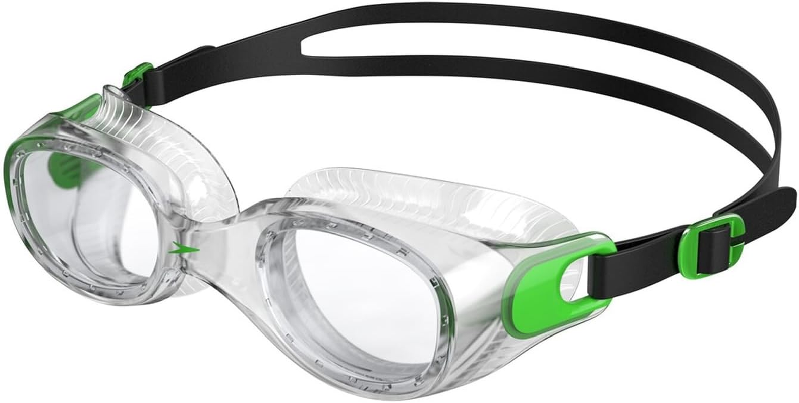 Speedo Unisex Adult'S Futura Classic Swimming Goggles - Green/Clear image number 3