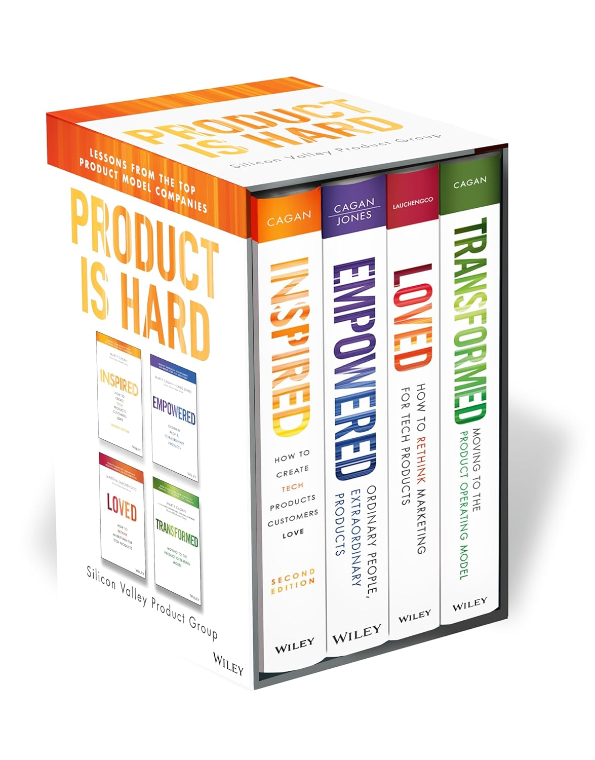 Product Is Hard SVPG Box Set: Includes INSPIRED, EMPOWERED, LOVED, and TRANSFORMED