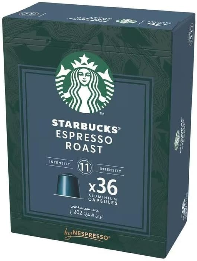 Starbucks Espresso Dark Roast Coffee Beans 202 G