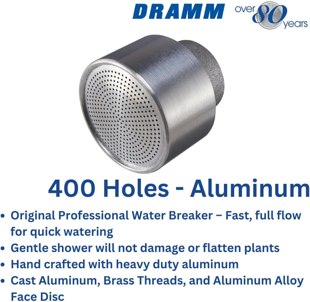 Dramm 12342 400DC Nozzle, Metallic Aluminum image number 2