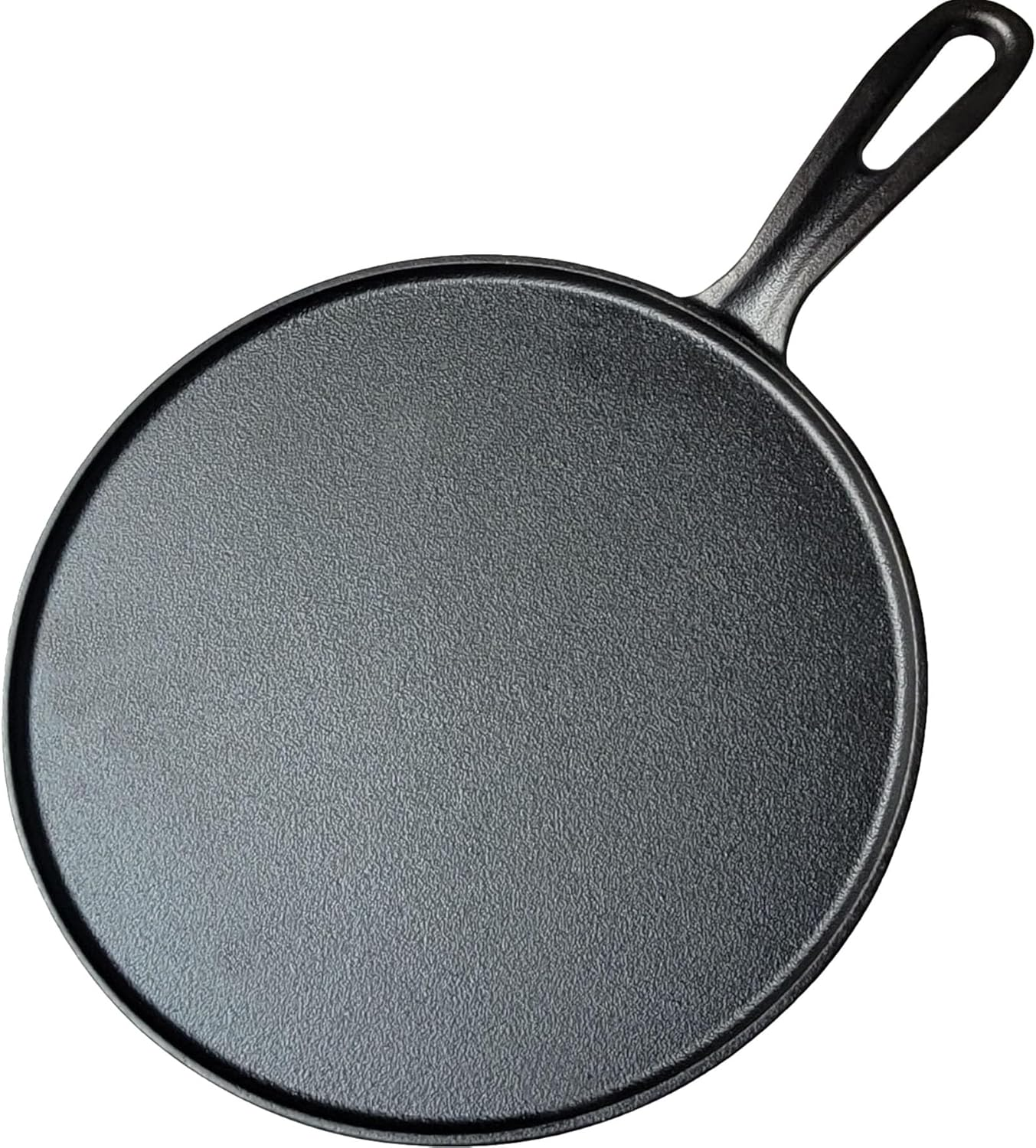 La Cuisine Pre-Seasoned Cast Iron 10&rdquo; (25 Cm) Skillet Griddle Frying Pan &ndash; Ideal for Indoor & Outdoor Use, Oven Safe. PFOA and PTFE Free image number 4