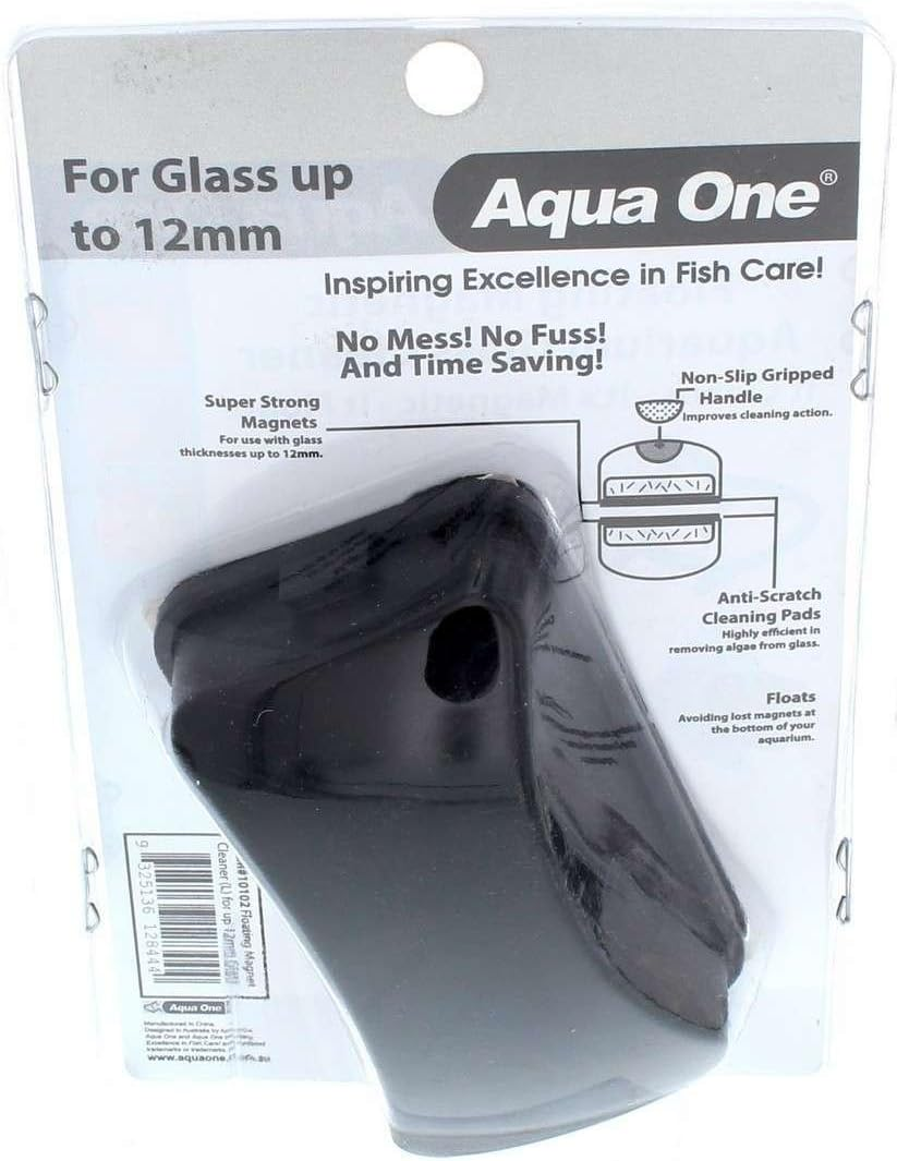 Floating Magnetic Glass Cleaner for 12Mm Glass 10102 Fish Tank Aquarium Aqua One