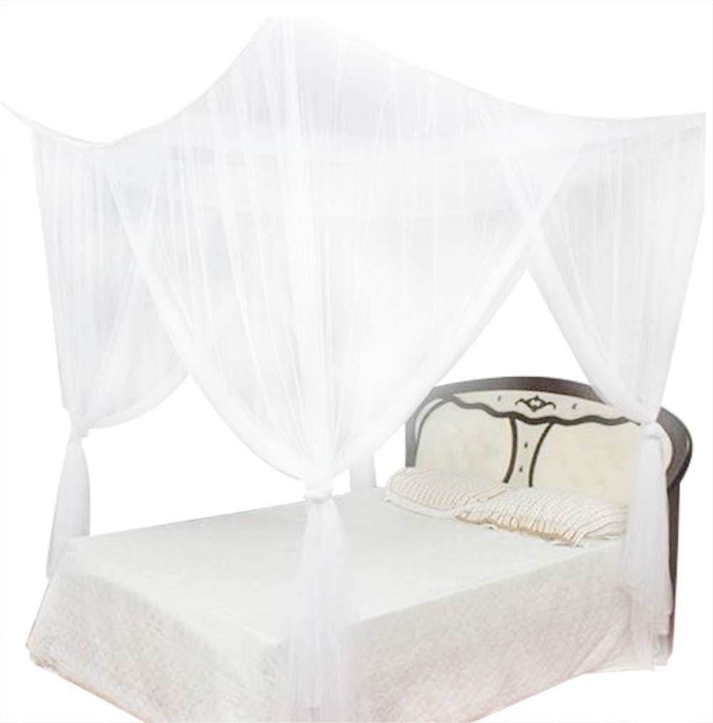 Foldable Mosquito Net, Canopy Mosquito Net, Folding Universal Size for Full to King Size Bed Covering Beds(Black)