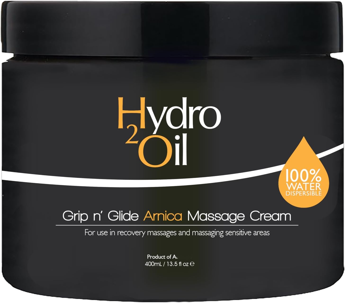 Caronlab Grip N' Glide Massage Cream 400 Ml, 400 Ml