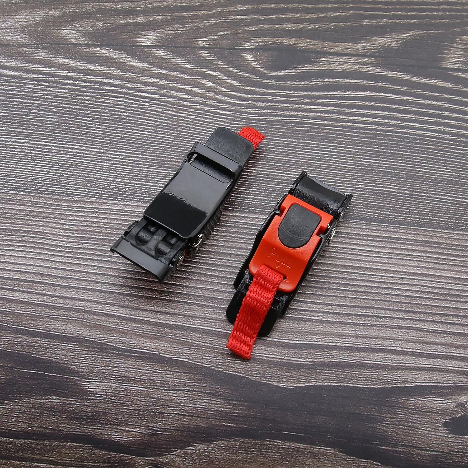 Emsea 3 X Motorcycle Plastic Helmet Quick Release Speed Clip Chin Strap Pull Buckle image number 4